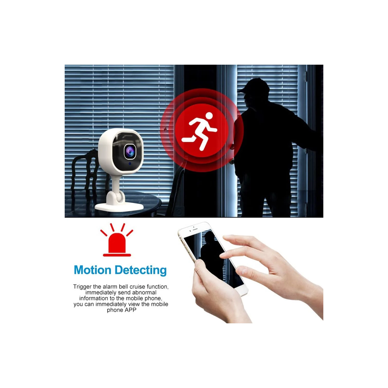 A3 Camera Baby Home Care USB Plug-in Intercom HD 1080P Indoor Surveillance Camera 1080P HD Wireless WiFi Home Security Camera Recorder Intercom