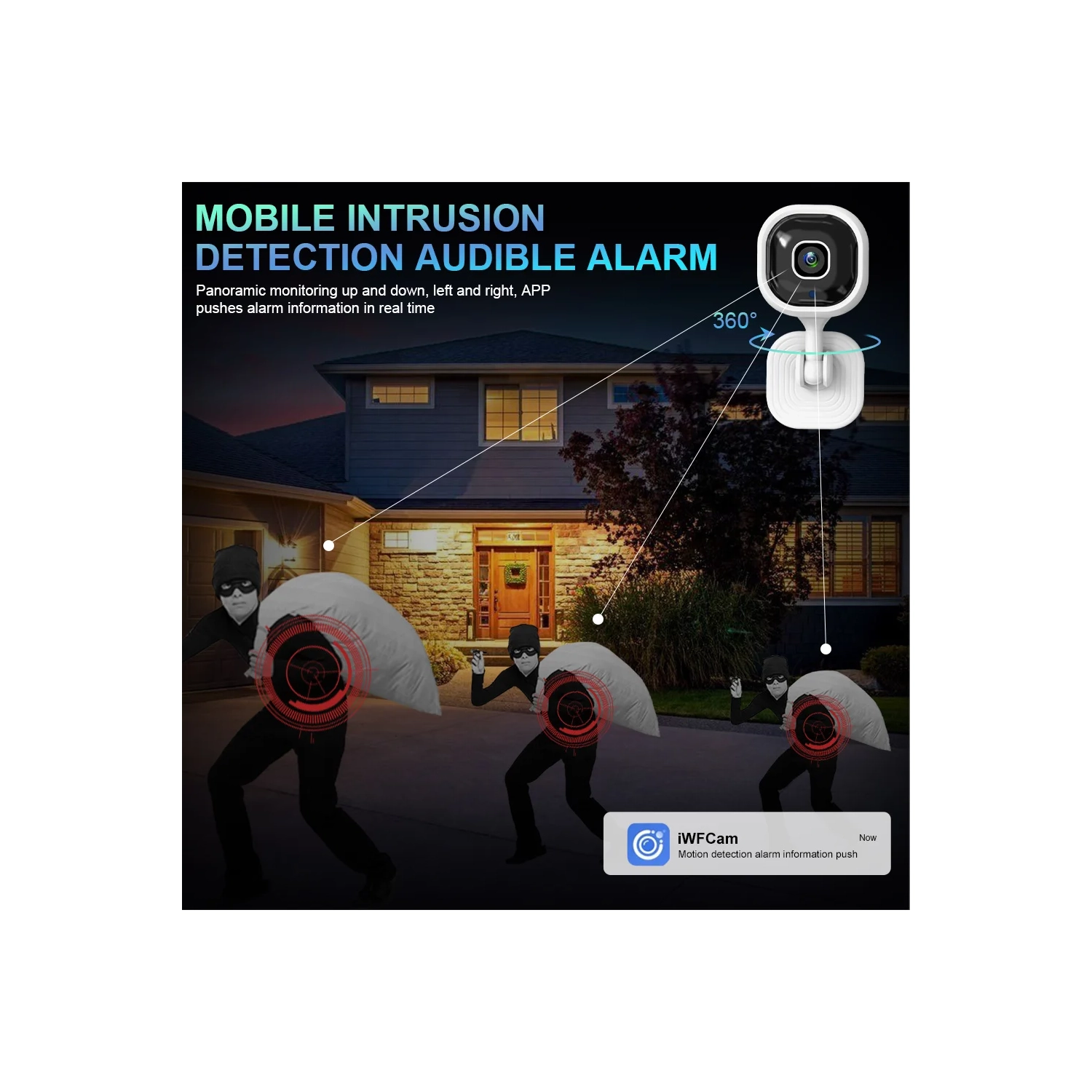 A3 Camera Baby Home Care USB Plug-in Intercom HD 1080P Indoor Surveillance Camera 1080P HD Wireless WiFi Home Security Camera Recorder Intercom