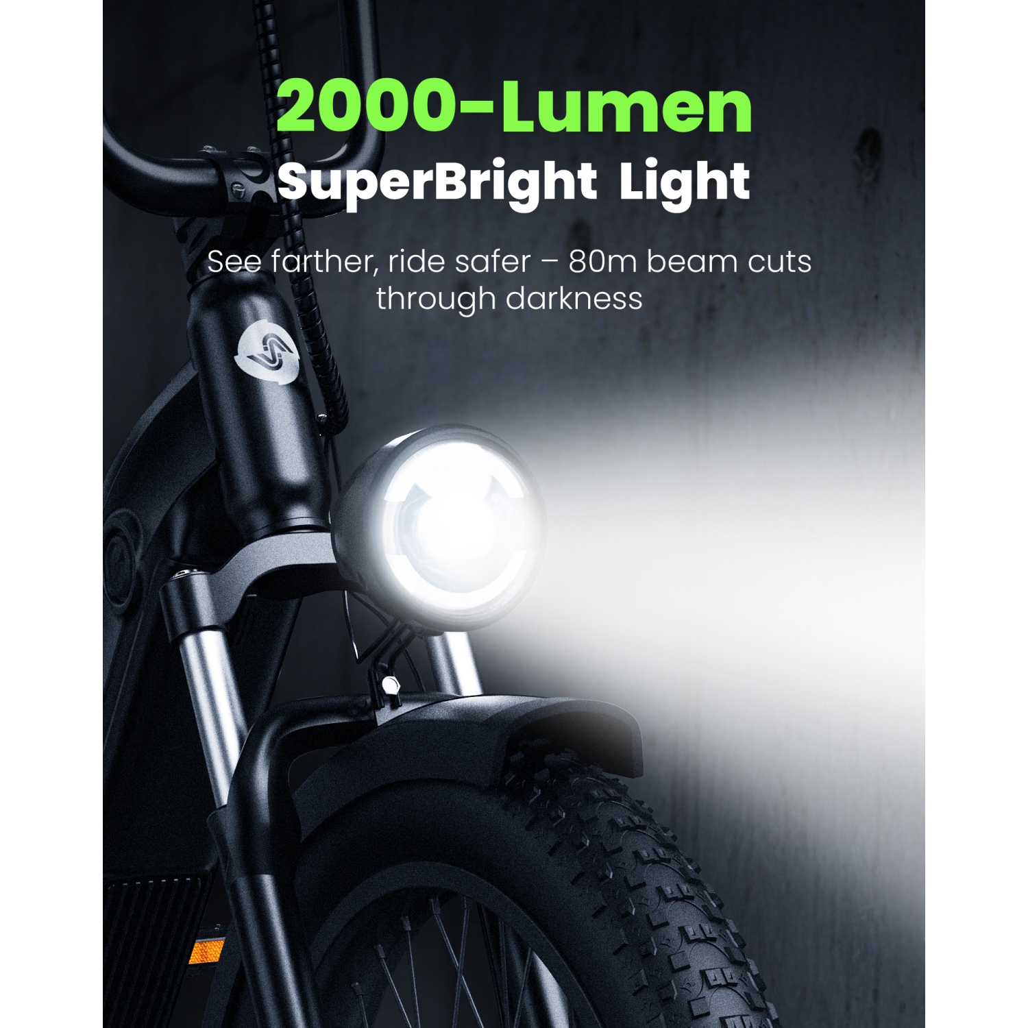 Vélo électrique U8 Pro d'isinwheel pour adultes - Noir