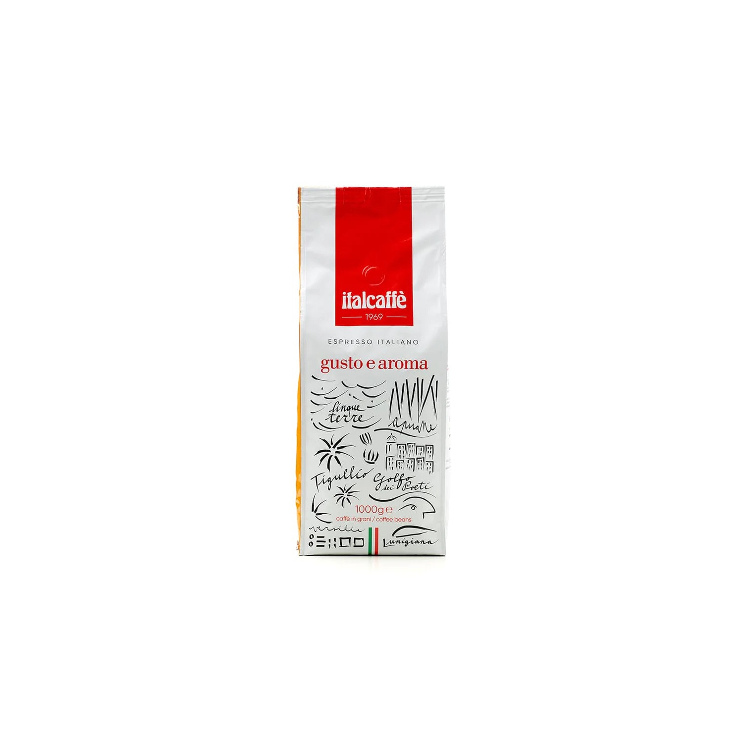 Italcaffe ESPRESSO Gusto e Aroma Coffee Beans 1kg