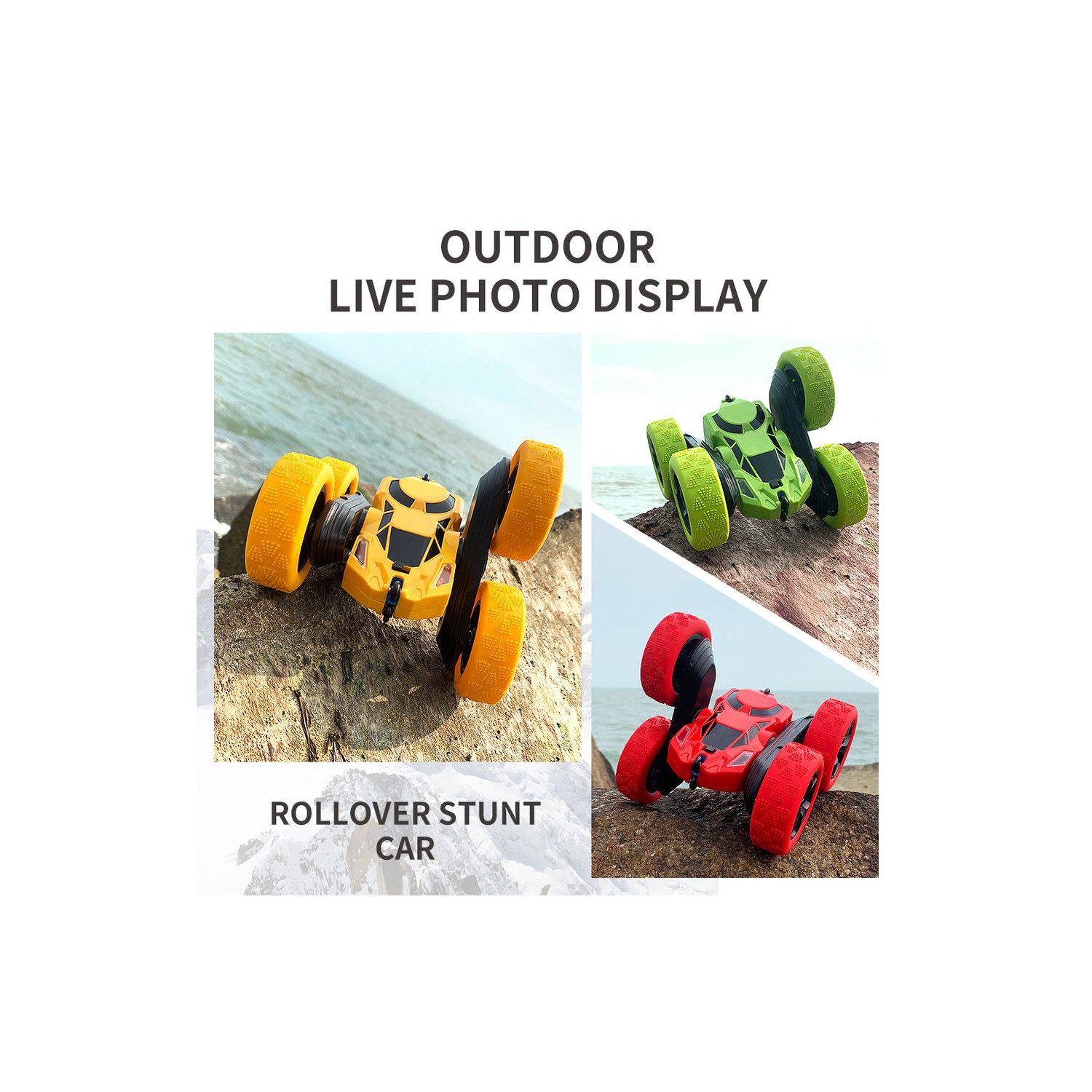 Remote Control Toy Car, Double-Sided Stunt Car, RC Dump Truck Children's Remote Control Drift Off-Road Car, Remote Control Car Children's Toy