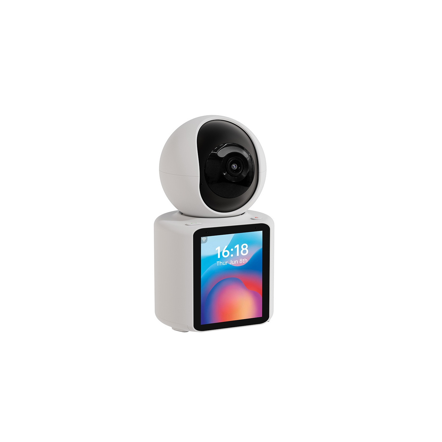 Caméra de surveillance pour appel vidéo, appel vidéo bidirectionnel en un clic appel vidéo maison personnes âgées et moniteur de garde d'enfants -