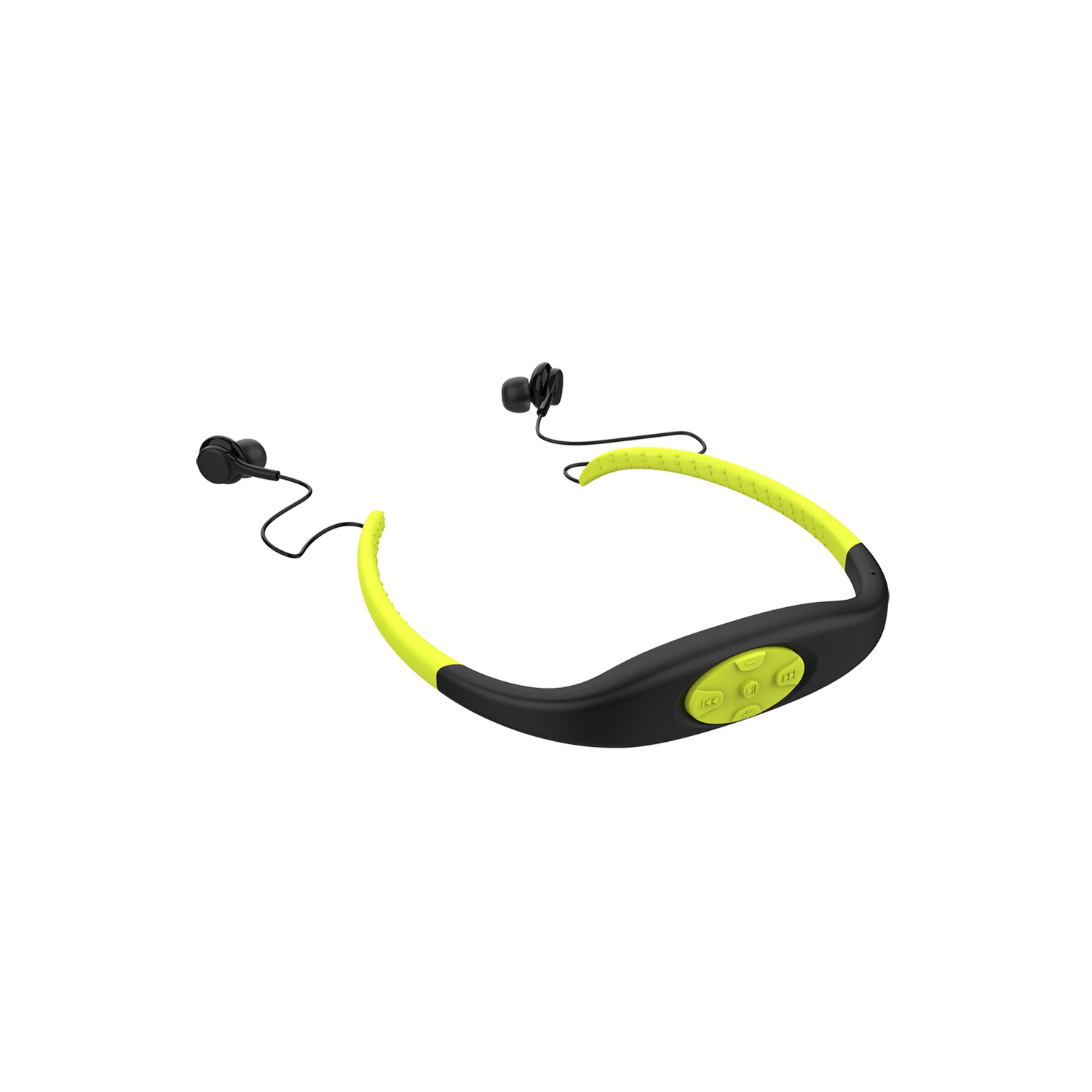 Sport monté sur la tête mp3, sports de natation mp3, casque Bluetooth étanche, plongée mp3 -8&nbsp;Go mp3 + mise à niveau Bluetooth