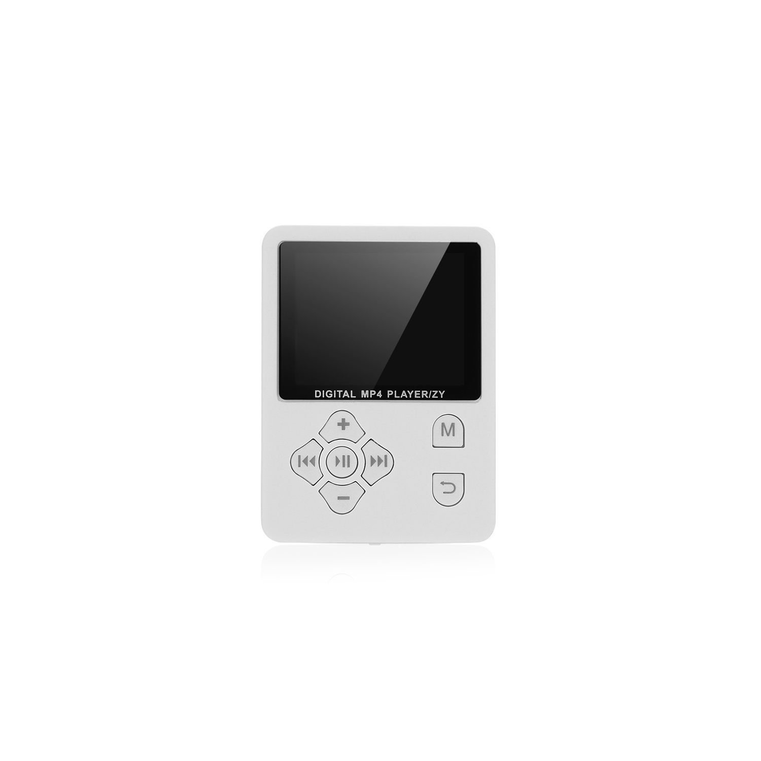Lecteur MP4 ultra-mince - | Lecteur MP3/AMV | Lecteur de musique | Lecteur portatif léger, ensemble complet d'accessoires + carte 16G intégrée, prise