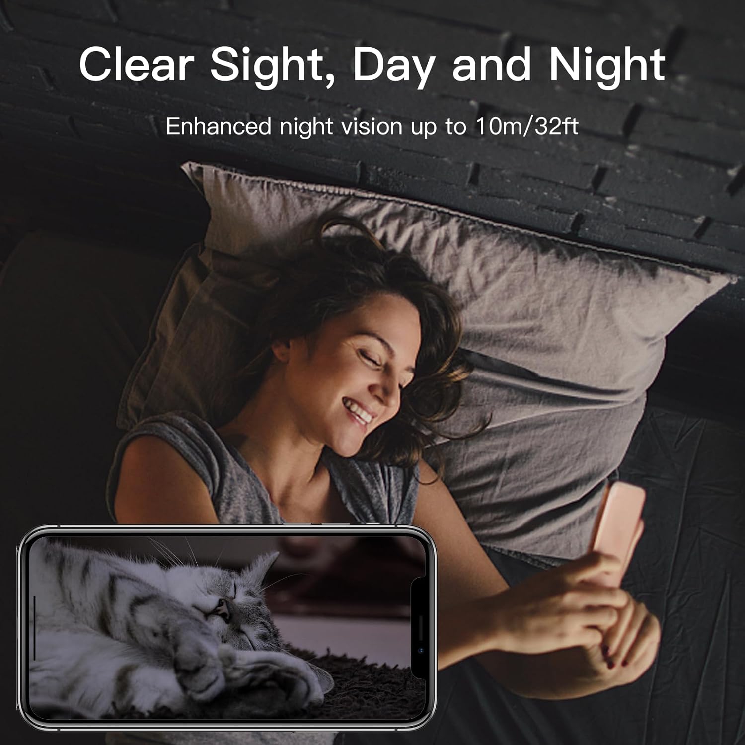 Arenti Laxihub 2K Indoor Security Camera Free Phone App, Works with Alexa - Pack of 2