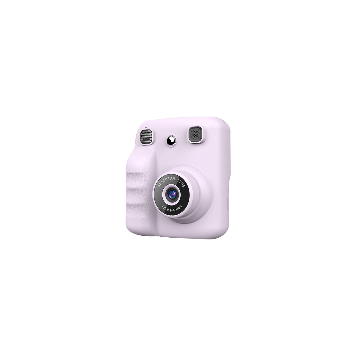 New Polaroid Camera Portable Thermal Print Camera Children's Day Gift Purple [32G High Configuration Contains 1 Roll of Black and White Printing