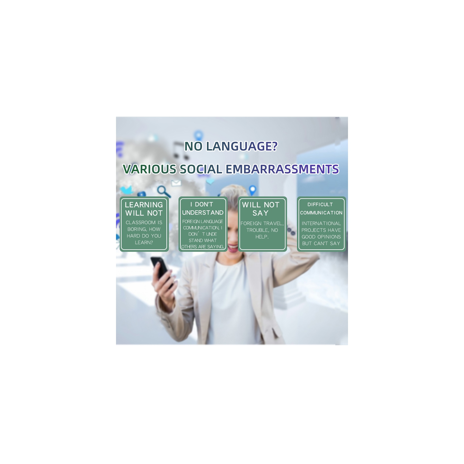 Traducteur hors ligne précis, traducteur vocal intelligent, stylo traducteur d'enregistrement, formation orale - 4&nbsp;A blanc 139 langues ​​en