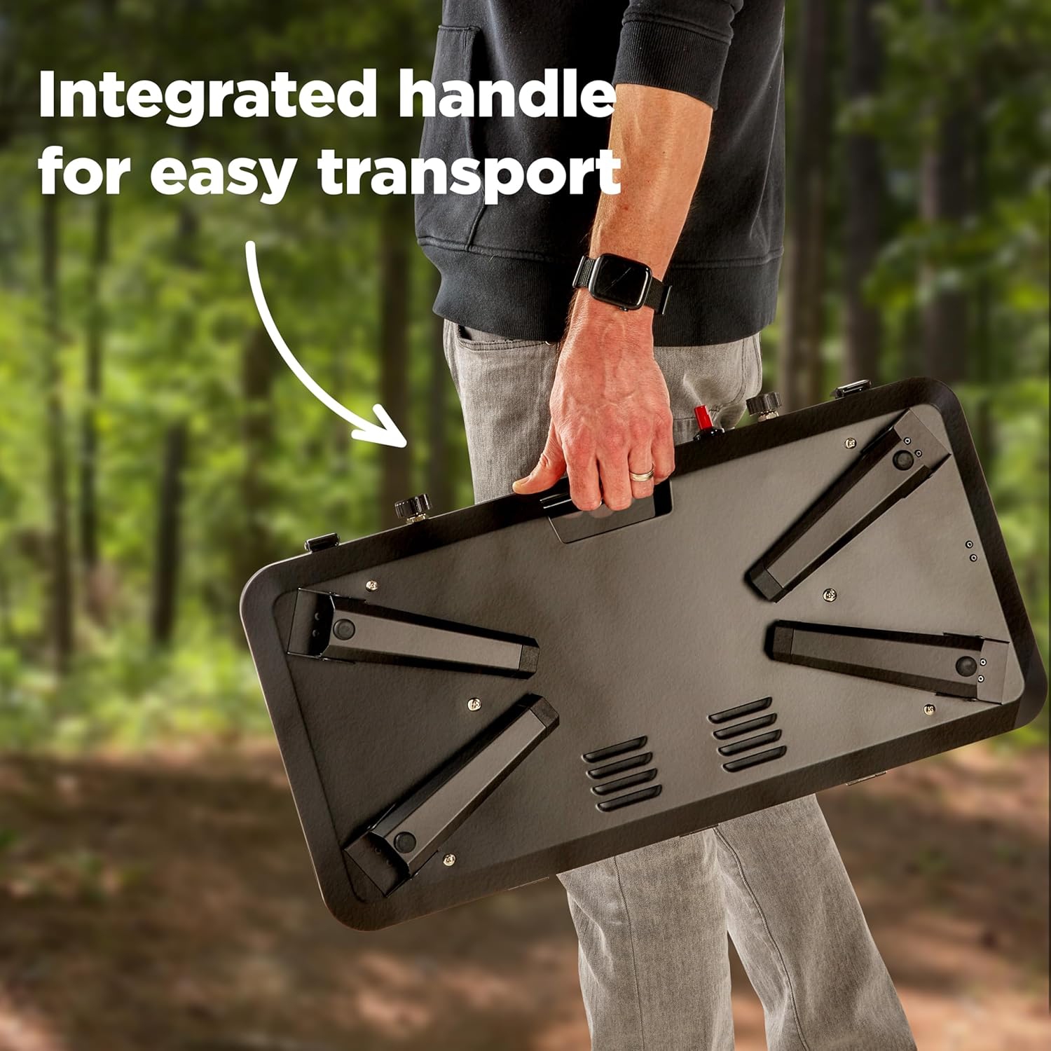 Hike Crew 2-Burner Gas Camping Stove - 20,000 BTU Propane Portable Grill with Igniter & More!