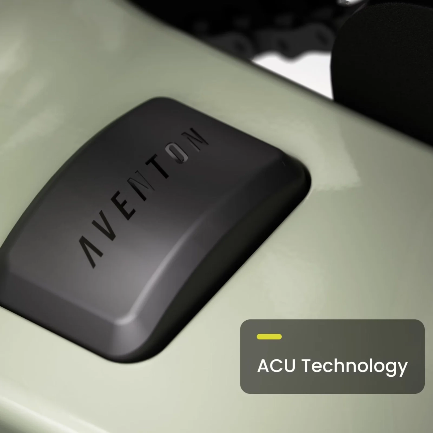 Vélo électrique Abound LR Cargo d'Aventon | Vert sauge | Puissance maximale 1088 W | Vitesse maximale 40 km/H | Portée maximale 96 km