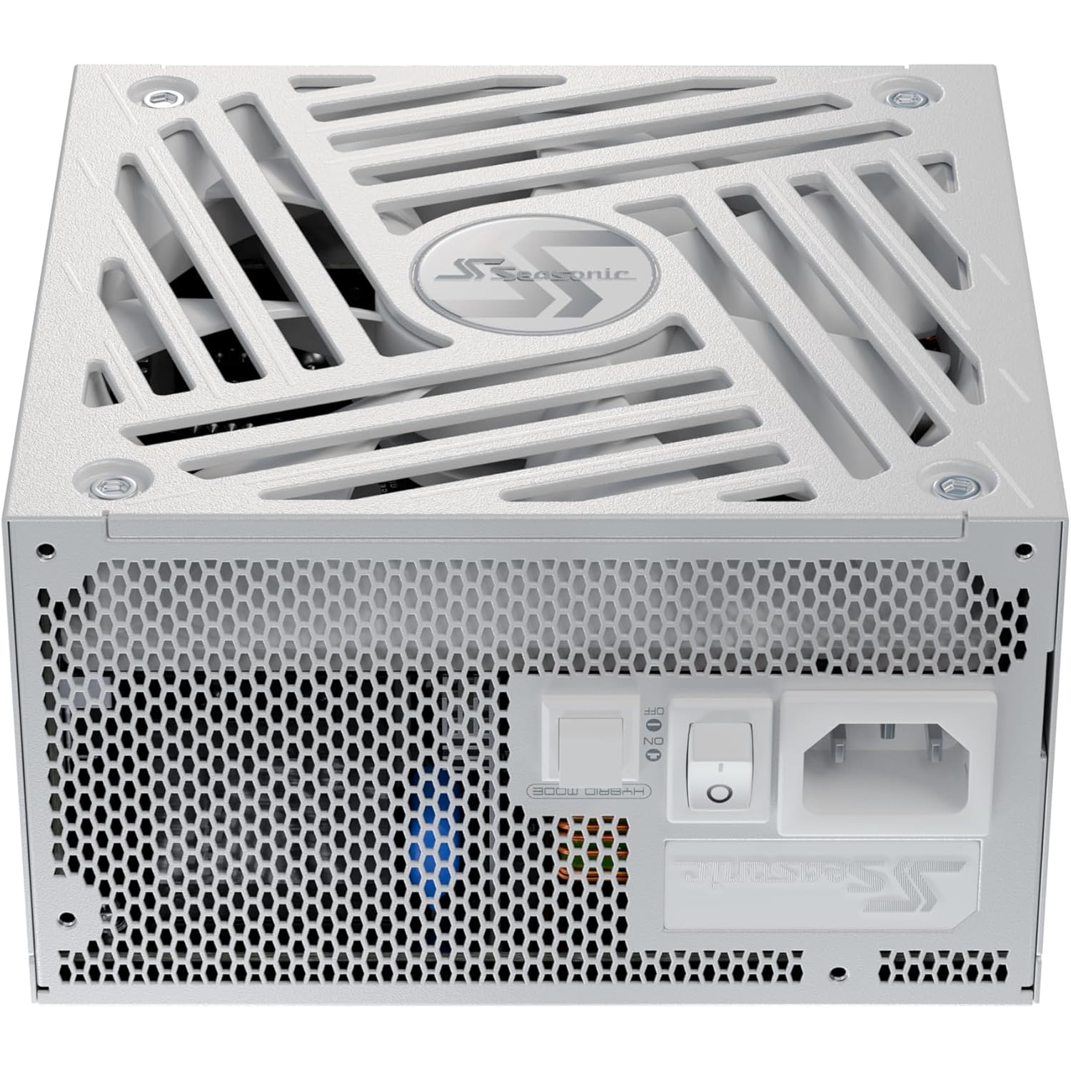 Seasonic Focus GX-750 White ATX 3, 750W 80+ Gold Full-Modular, Fan Control in Fanless, Silent, Cooling Mode, 40/50 Series, 10 Year Warranty, Power