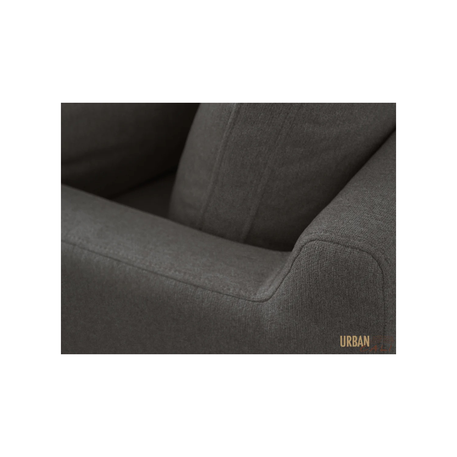 Urban Cali Long Beach Modular L-Shaped Sectional Sofa with Ottoman