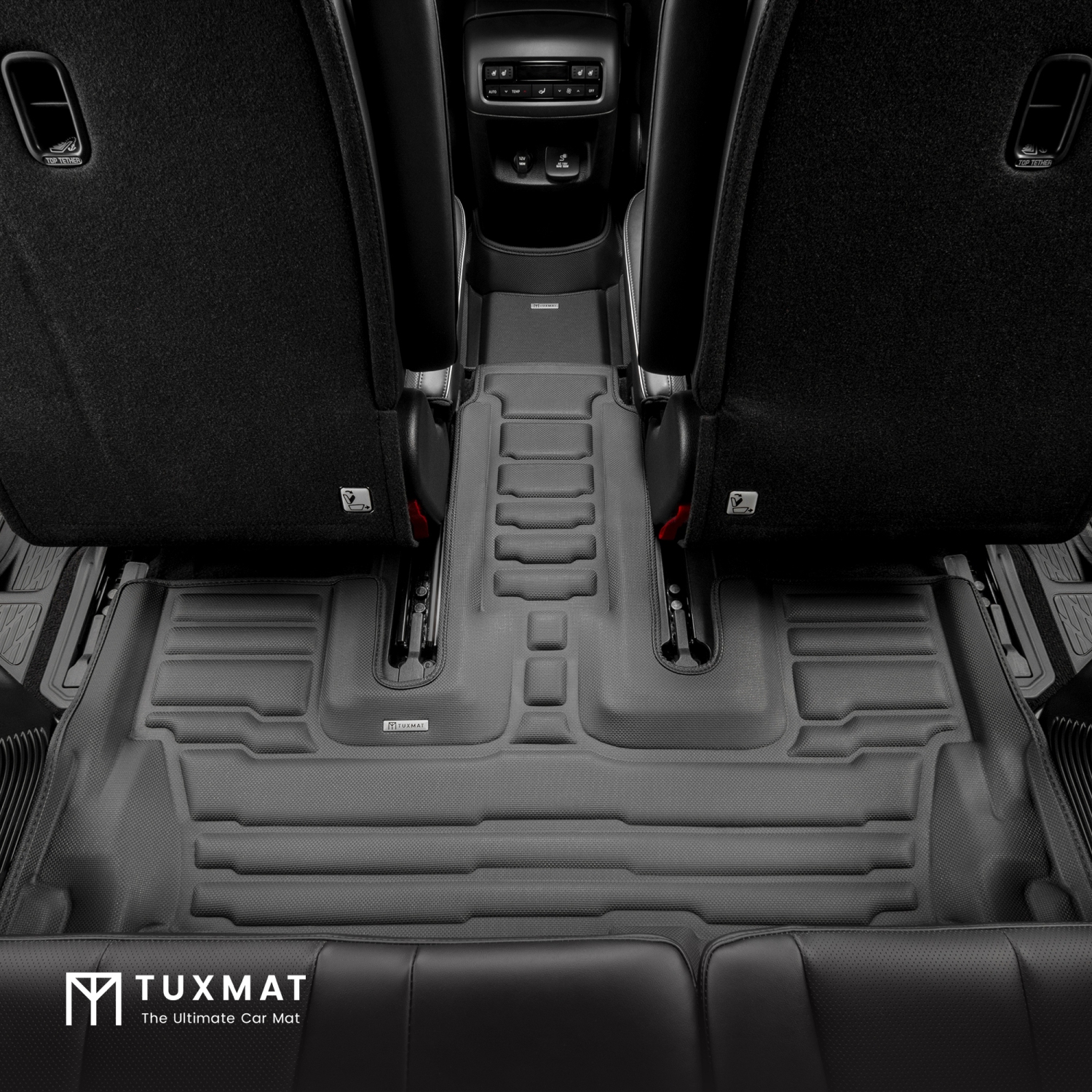 TuxMat - For Lexus TX 7-Seater Gas 2024-2026 Models - Custom Car Mats - Maximum Coverage, All Weather, Laser Measured - This Full Set Includes 1st,