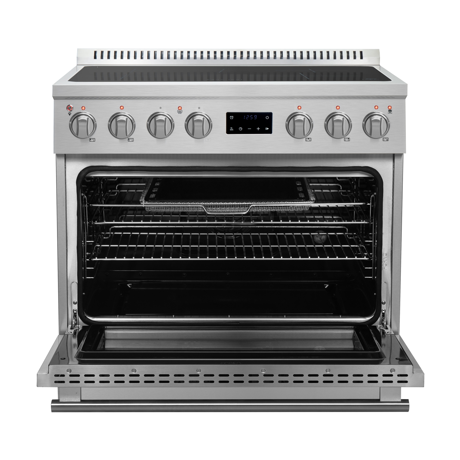 Forno Torino 36 Inch Induction Range with True Convection and Air Fry