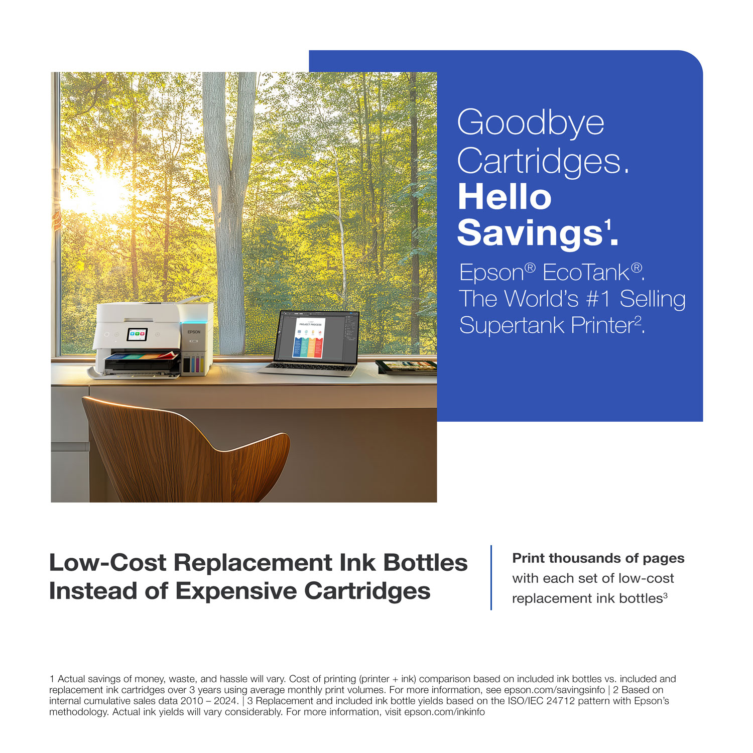 Epson EcoTank ET-4950 Wireless All-In-One Supertank Inkjet Printer - White