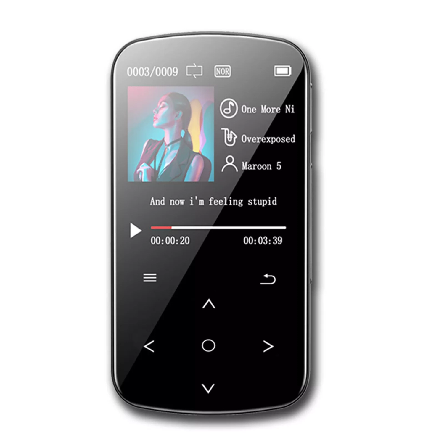 Lecteur MP3 Son haute fidélité sans perte 32&nbsp;Go Enregistreur vocal Bluetooth Clip Radio FM