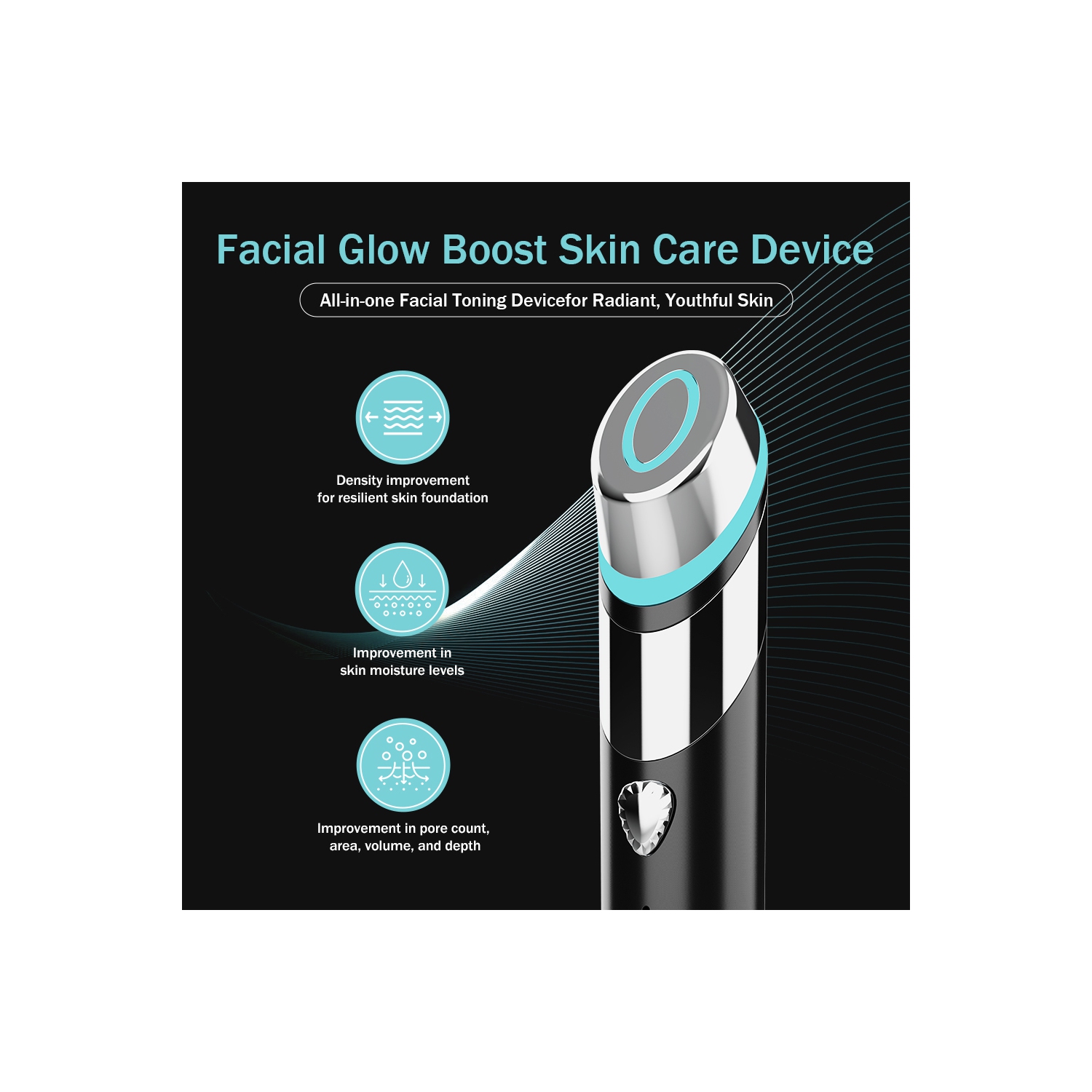 Beauty Face Skin Lifting Device Skin Rejuvenation Facial Whitening Beauty Anti Aging Face Massager for Face Neck