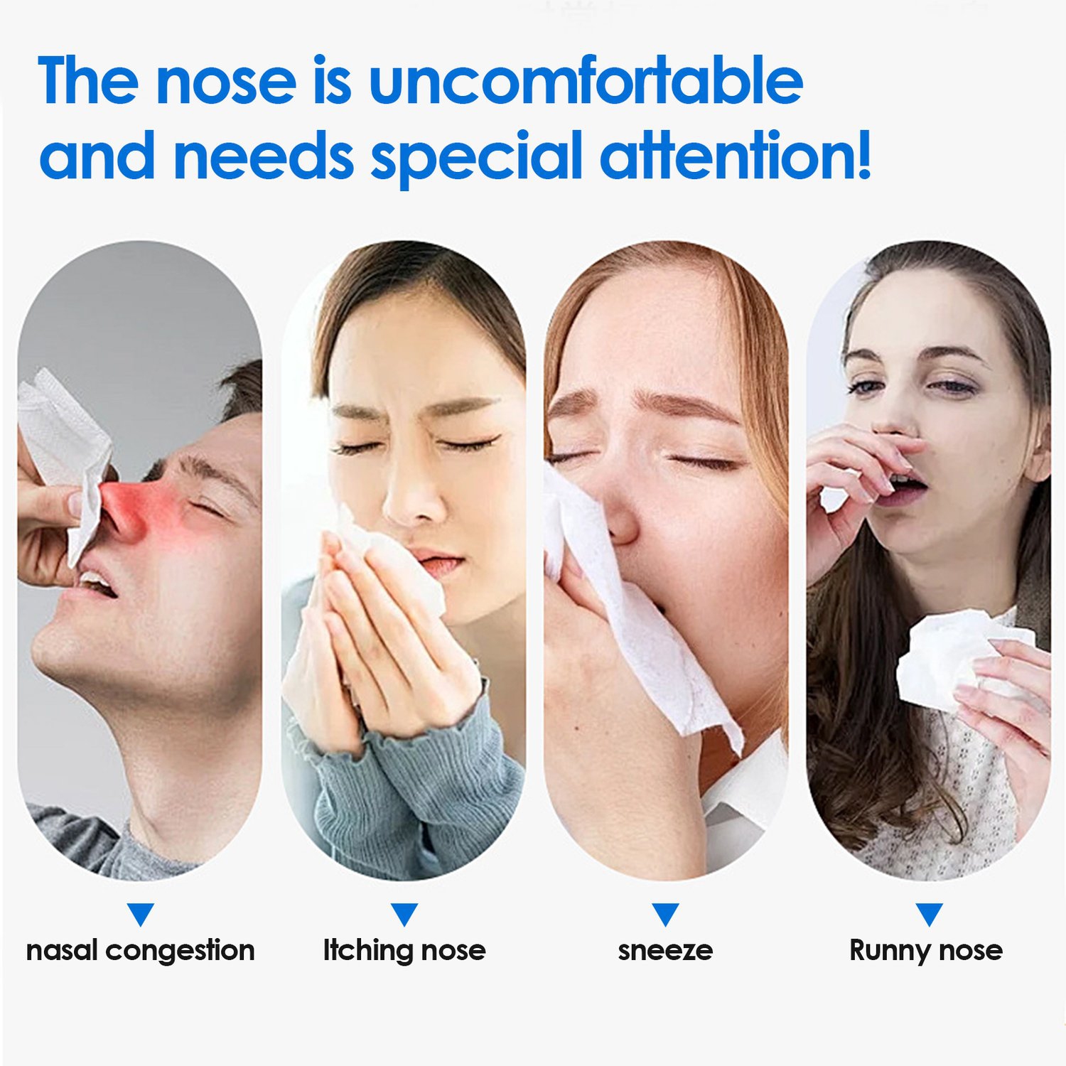 Red Light Therapy Hot Compress Nose Protector Anti-snoring Cold-Proof Constant Temperature Nasal Massage Nose Mask Electric Heating Moxibustion Nose