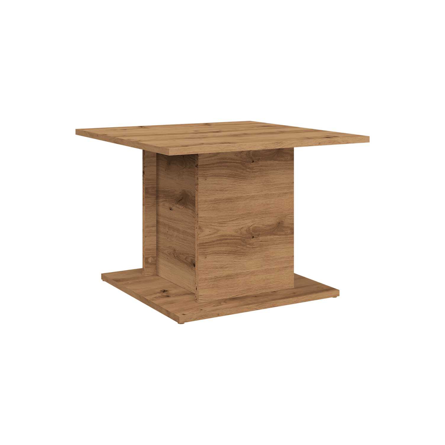 Table à café VidaXL chêne artisanal 55.540&nbsp;cm en bois d'ingénierie