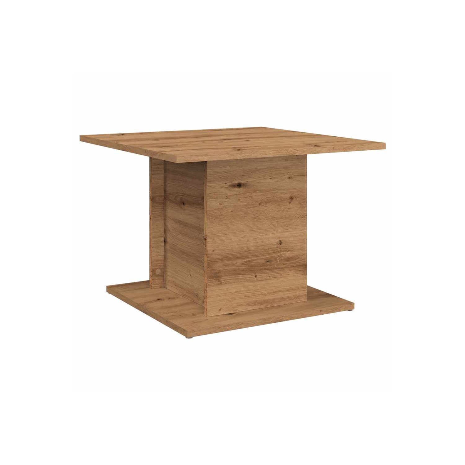 Table à café VidaXL chêne artisanal 55.540 cm en bois d'ingénierie