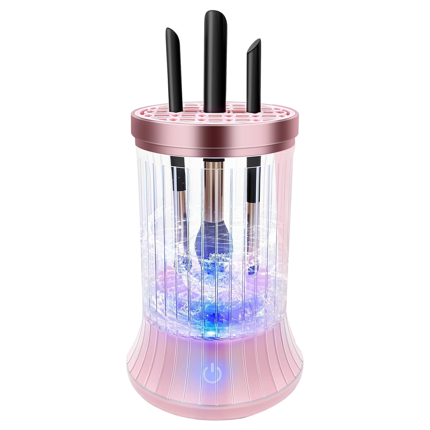 Electric Makeup Brush Cleaner Machine,High Speed Fast Cleaning Plug-in Power Cleaner for Makeup Brushes & Sponges,Cosmetic Brush Cleaner for Home Use