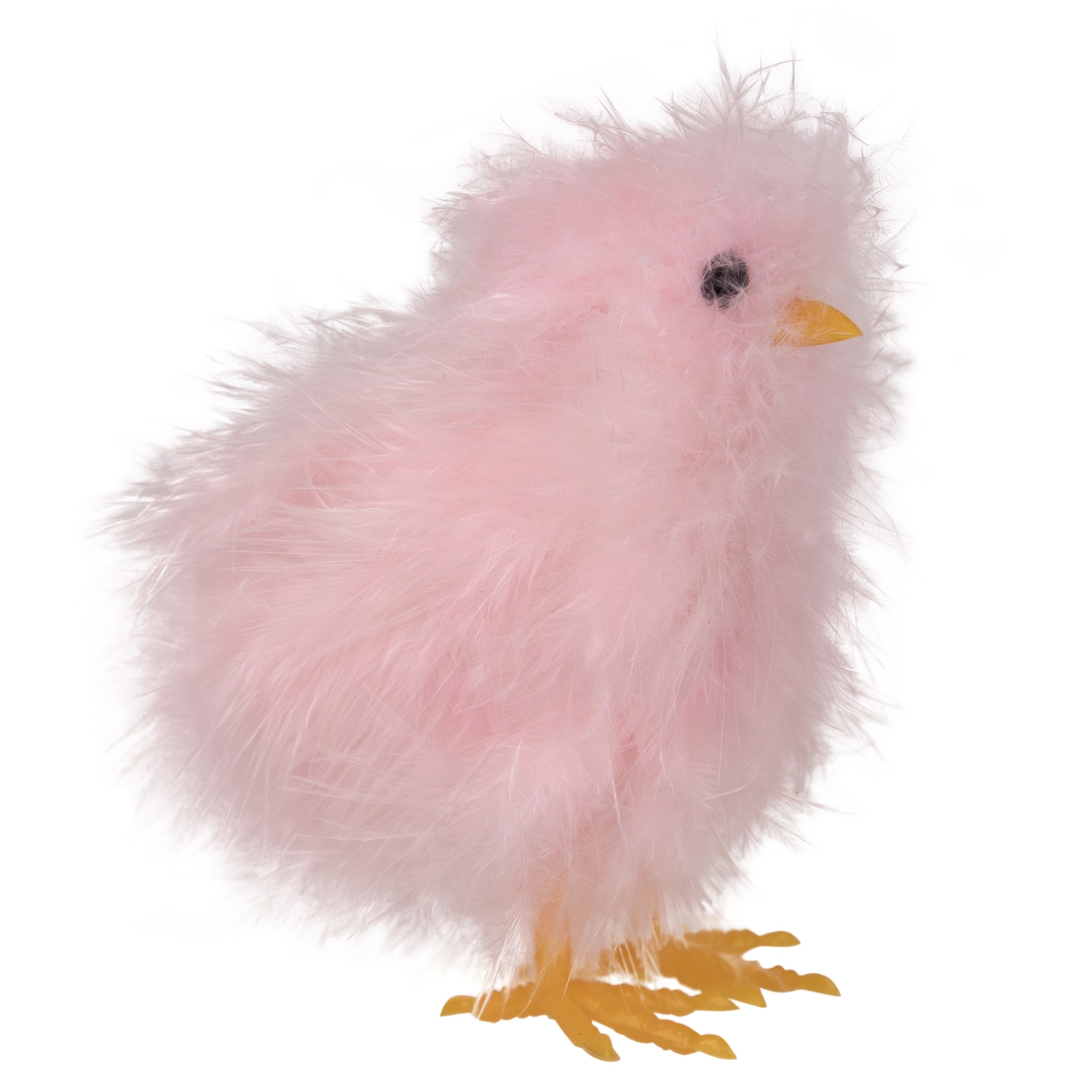 Furry Chicks Easter Figurines - 3.25" - Pink - Set of 3