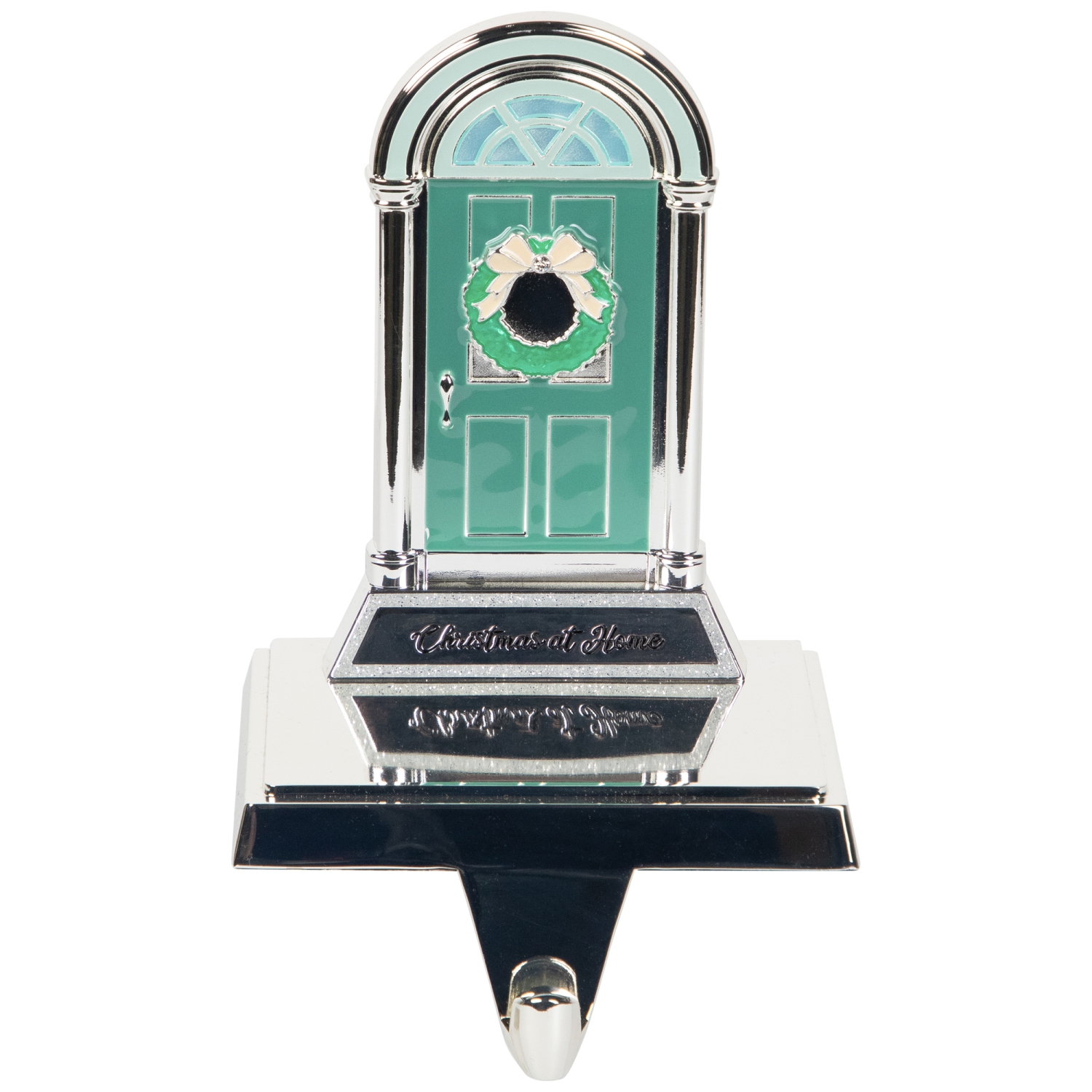 Christmas At Home Front Door Stocking Holder - 5"