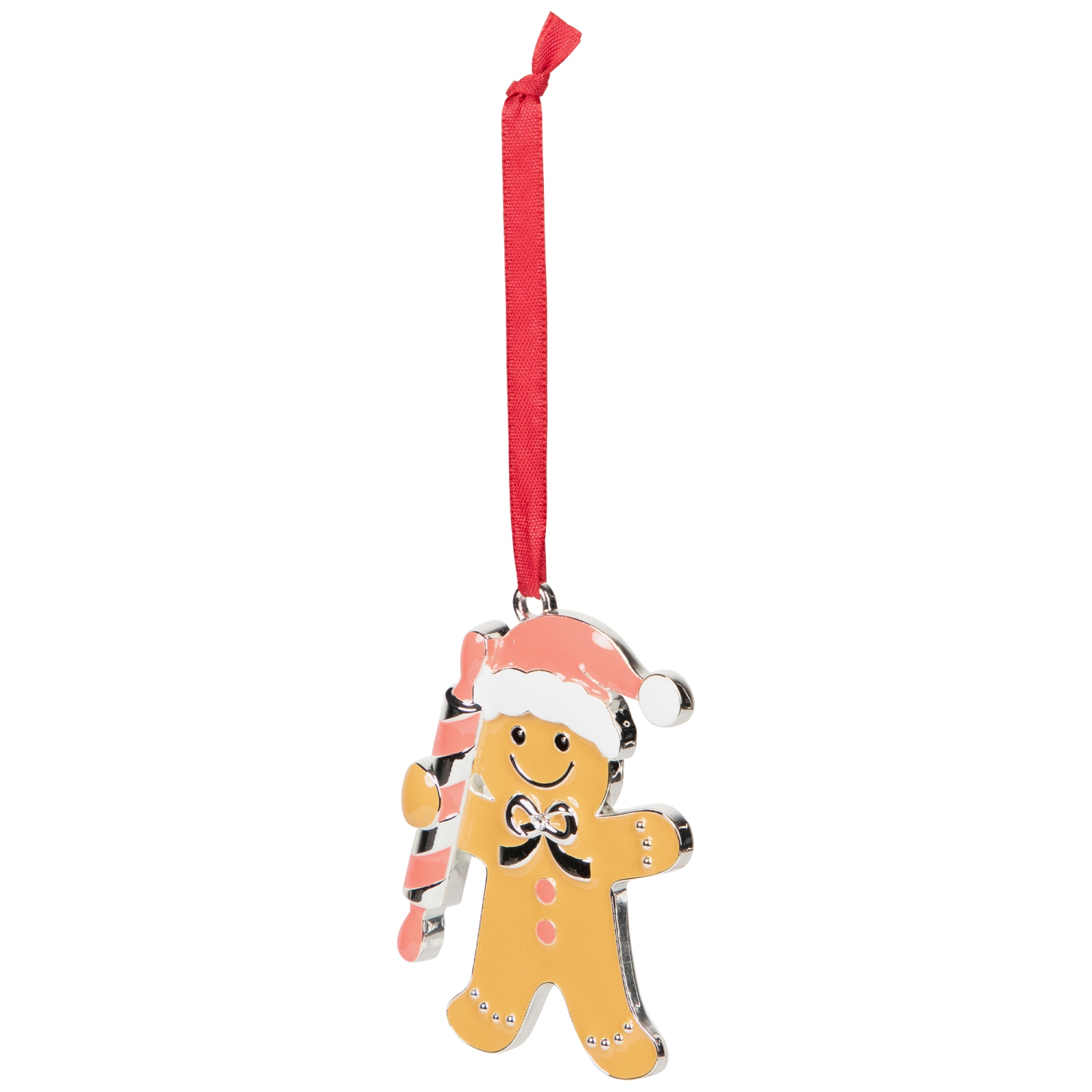 Gingerbread Man with Rolling Pin Christmas Ornament - 3"