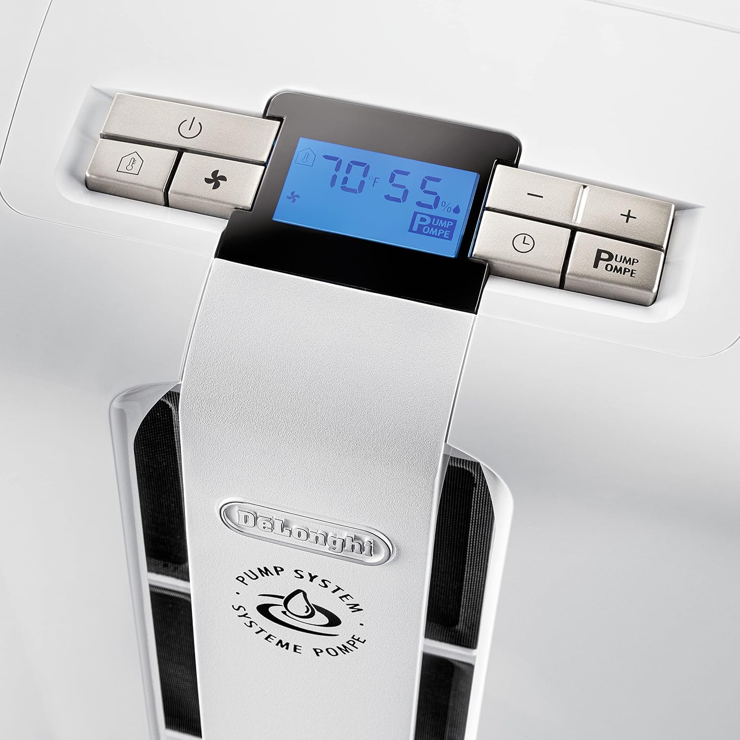 Refurbished Good - De'Longhi DDX235PEF 35 Pint Dehumidifier with Pump, White