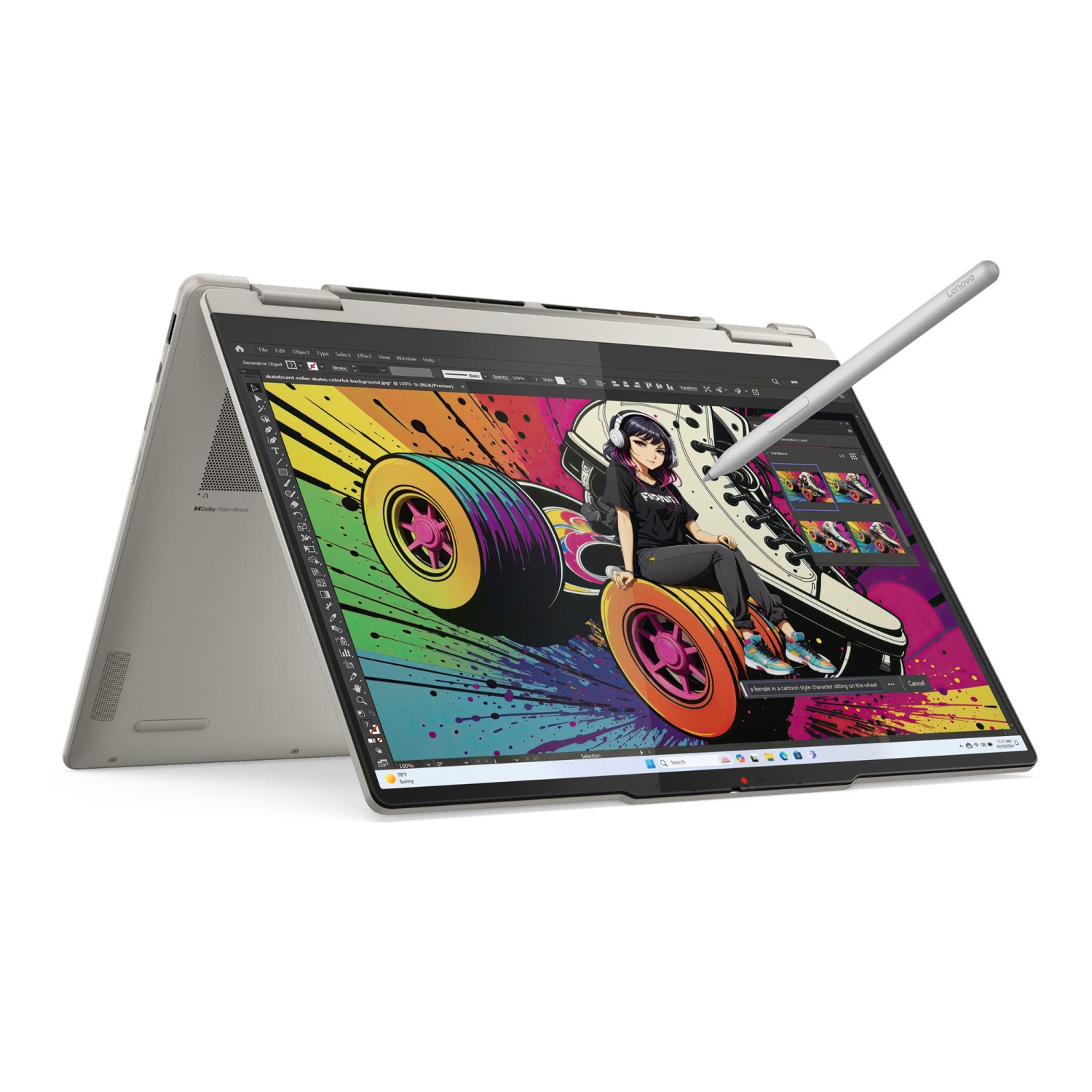 Lenovo Yoga 7 2-in-1 Laptop, 14" Glass, Ryzen AI 5 340, 16GB, 1TB SSD