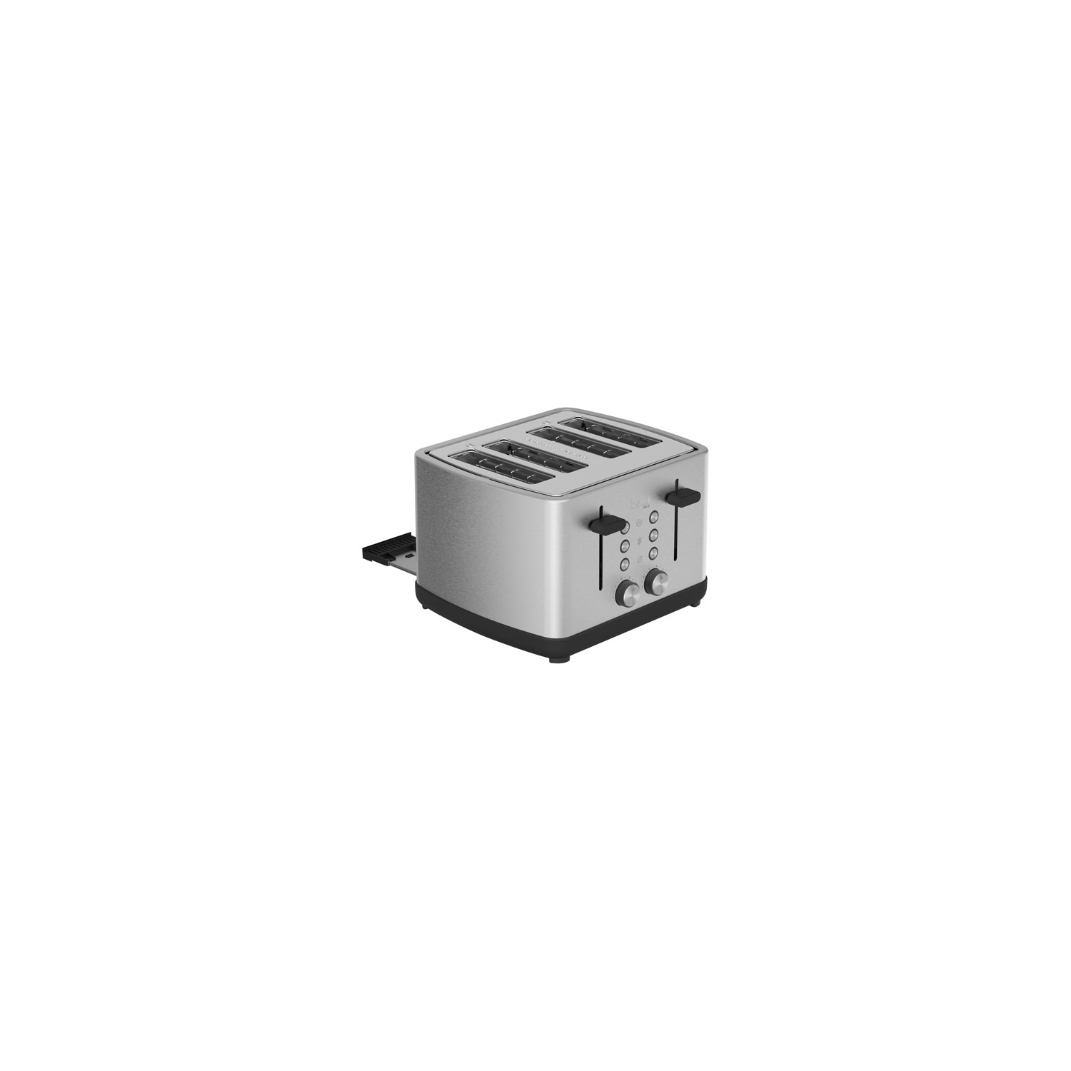 Refurbished - Bella Pro Toaster - 4-Slice - Stainless Steel