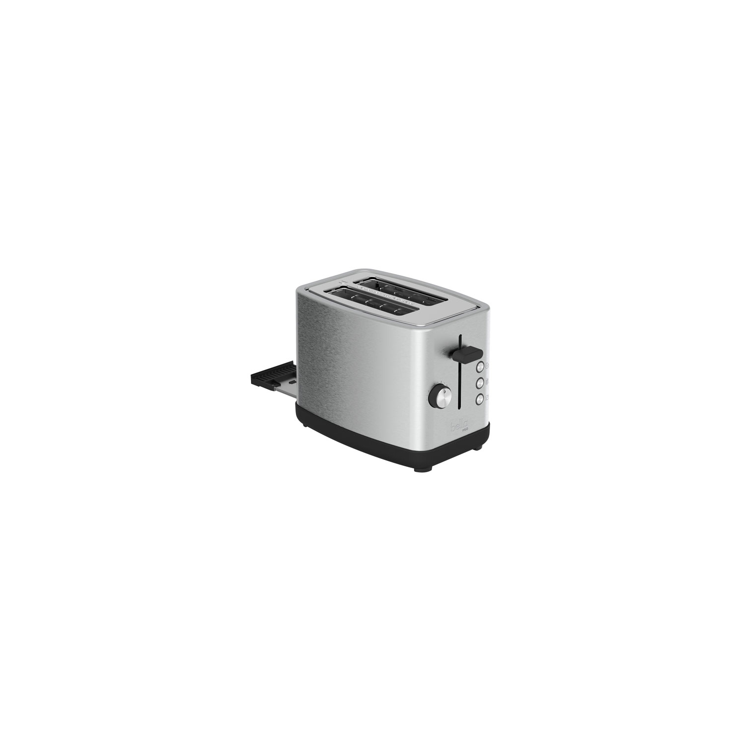 Open Box - Bella Pro Toaster - 2-Slice - Stainless Steel