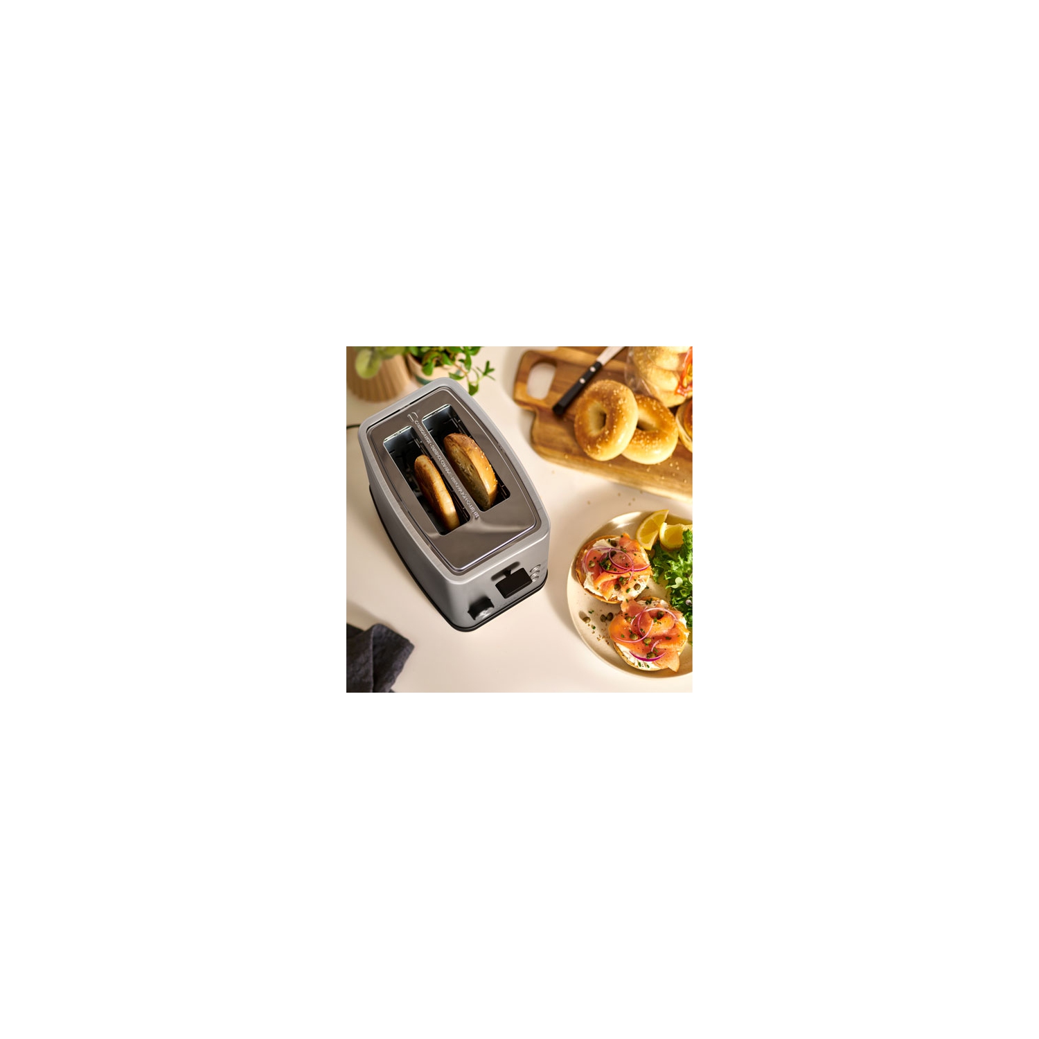 Open Box - Bella Pro Toaster - 2-Slice - Stainless Steel