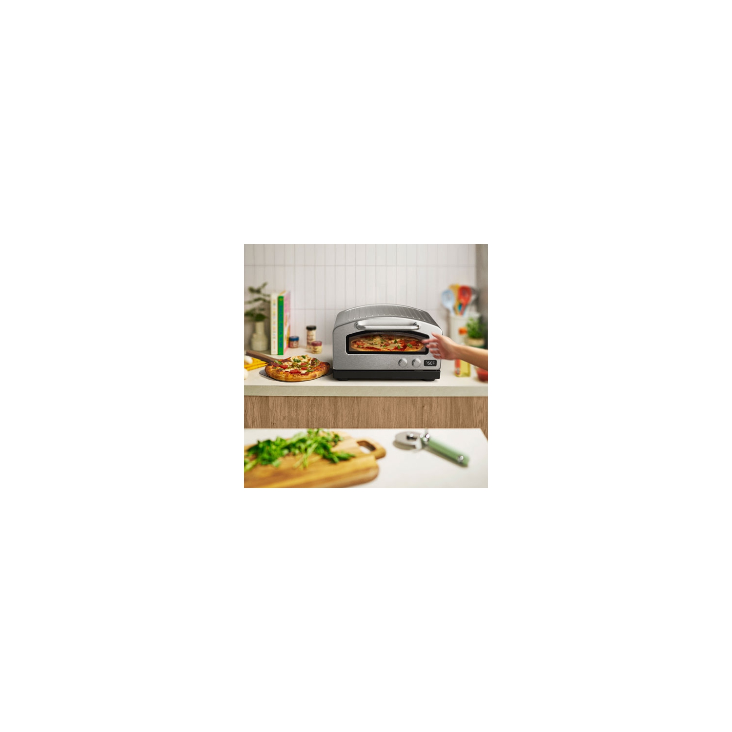 Open Box - Bella Pro Blaze 12" Pizza Oven - Stainless Steel