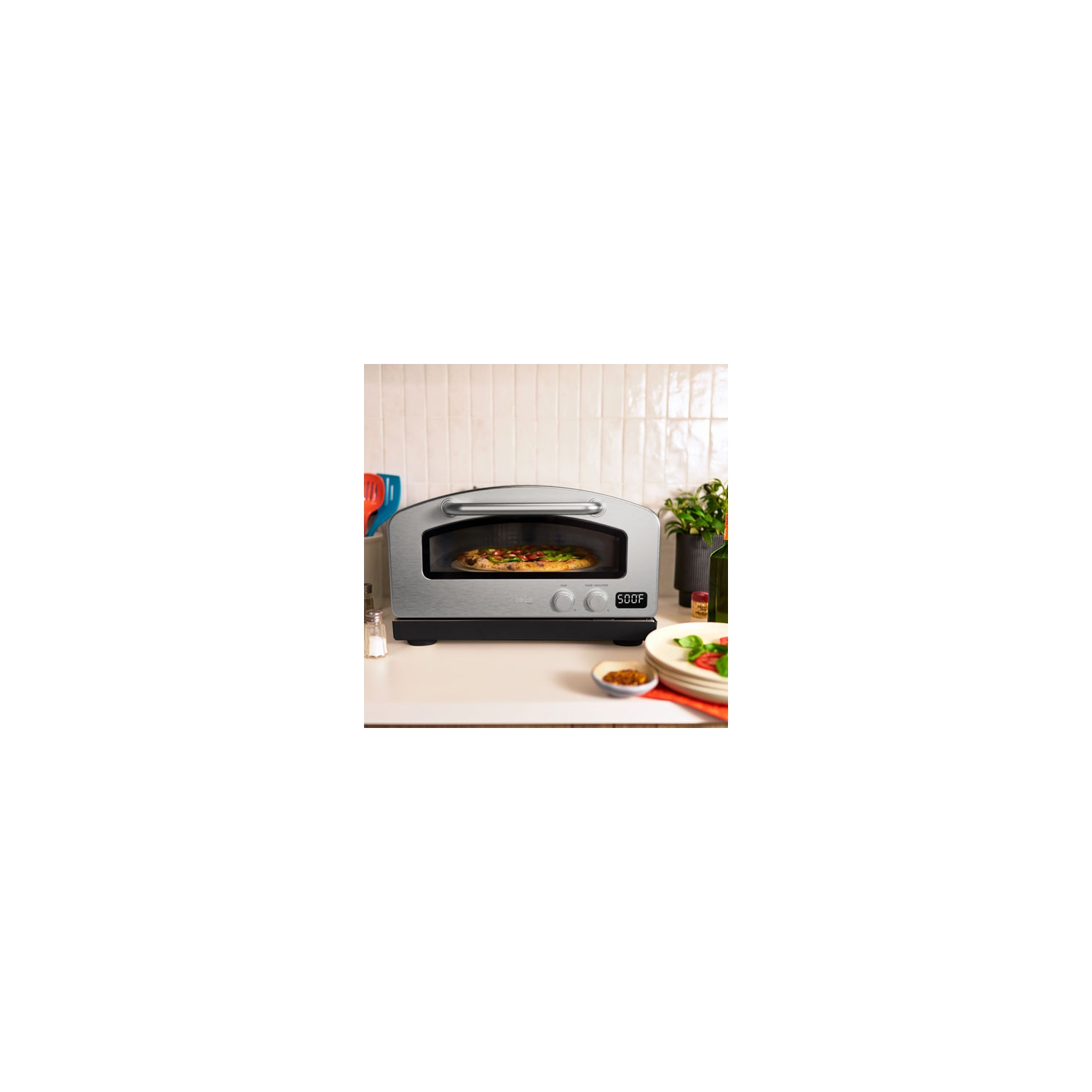 Refurbished- Bella Pro Blaze 12" Pizza Oven - Stainless Steel