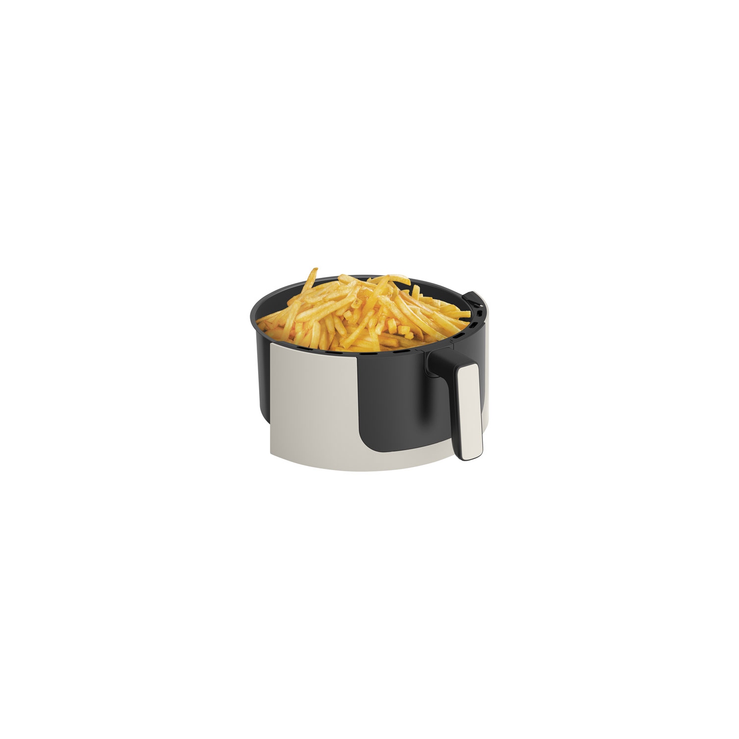 Remis à neuf - Friteuse à air chaud numérique Pro SmartCrisp de Bella avec céramique EverGood - 7,6&nbsp;L/8&nbsp;Qt - Lait d'avoine