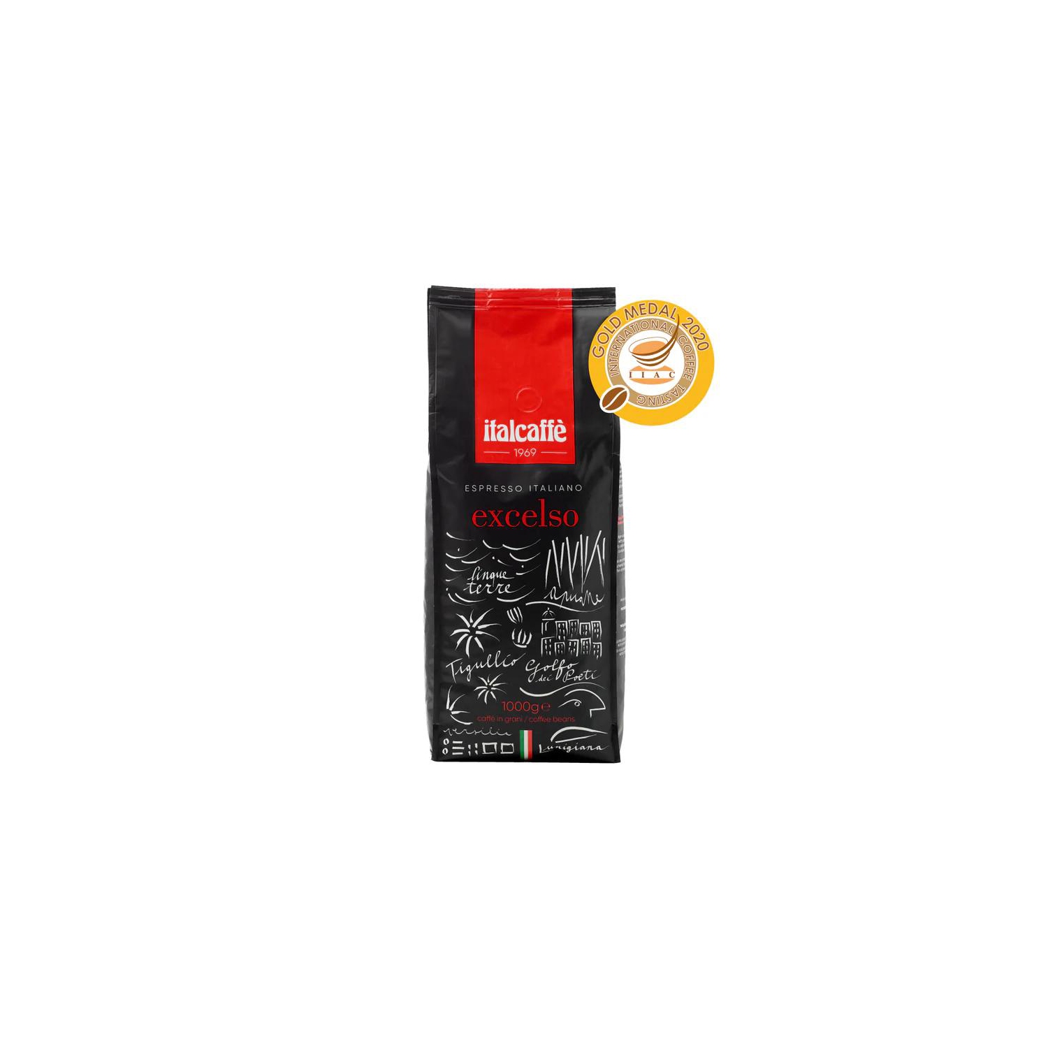 1&nbsp;kg de grains de café Italcaffe ESPRESSO Excelso