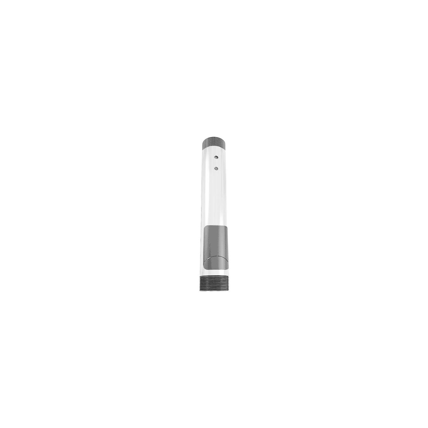 Colonne d'extension fixe en acier de 6&nbsp;po de Crimson AV - Blanc -