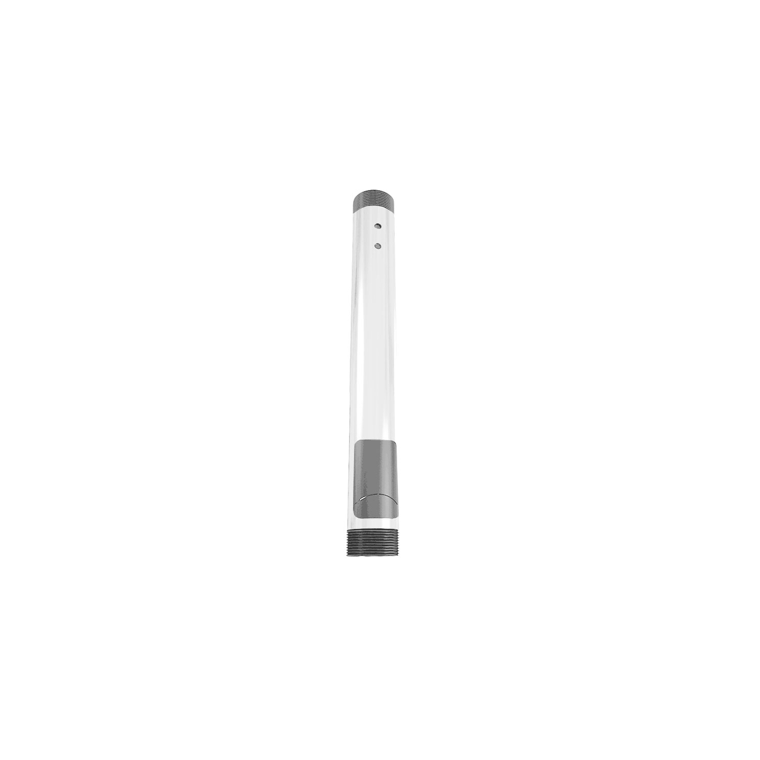 Crimson AV 12" Fixed Length Steel Extension Column - White - (E1W)