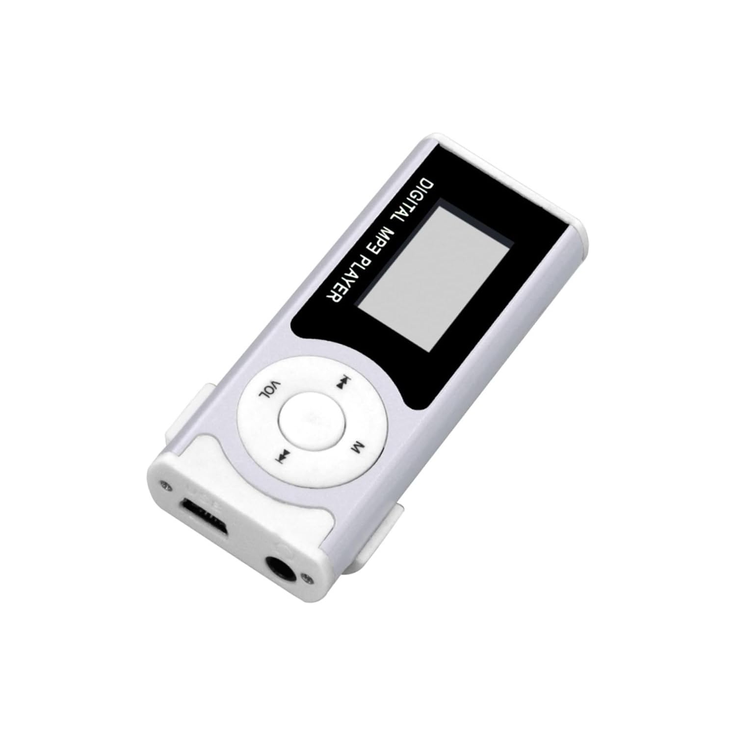 Lecteur audio numérique MP3, lecteur multimédia portatif avec éclairage à DEL&nbsp;: 16&nbsp;Go, haut-parleur, lecteur de musique MP3 à mémoire