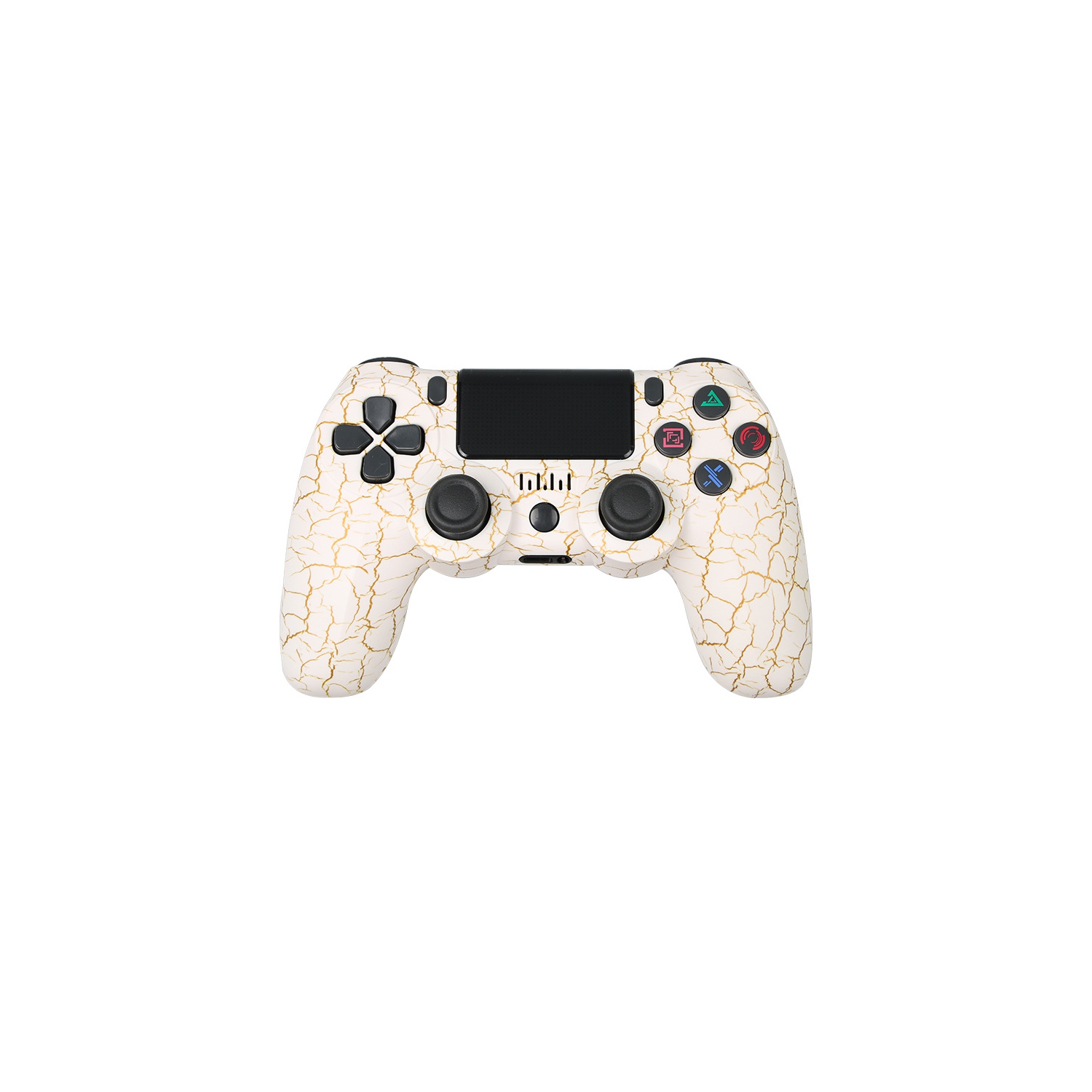 Suitable for P4 wireless Bluetooth handle dual-mode controller | Support PS3/PS4/PC/ | Touchpad + RGB lighting effect + dual motor vibration + RGB