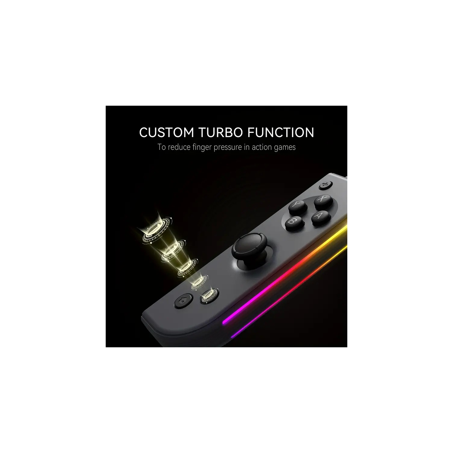 Nintendo Switch, poignée JOYCON prend en charge le réveil à un bouton, la technologie Bluetooth prend en charge l'éclairage ROG à vibrations
