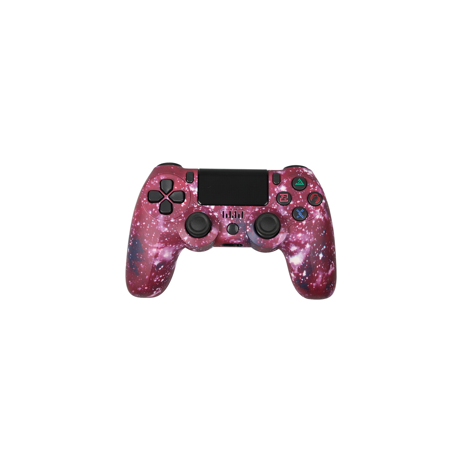 Suitable for P4 wireless Bluetooth handle dual-mode controller | Support PS3/PS4/PC/ | Touchpad + RGB lighting effect + dual motor vibration + RGB