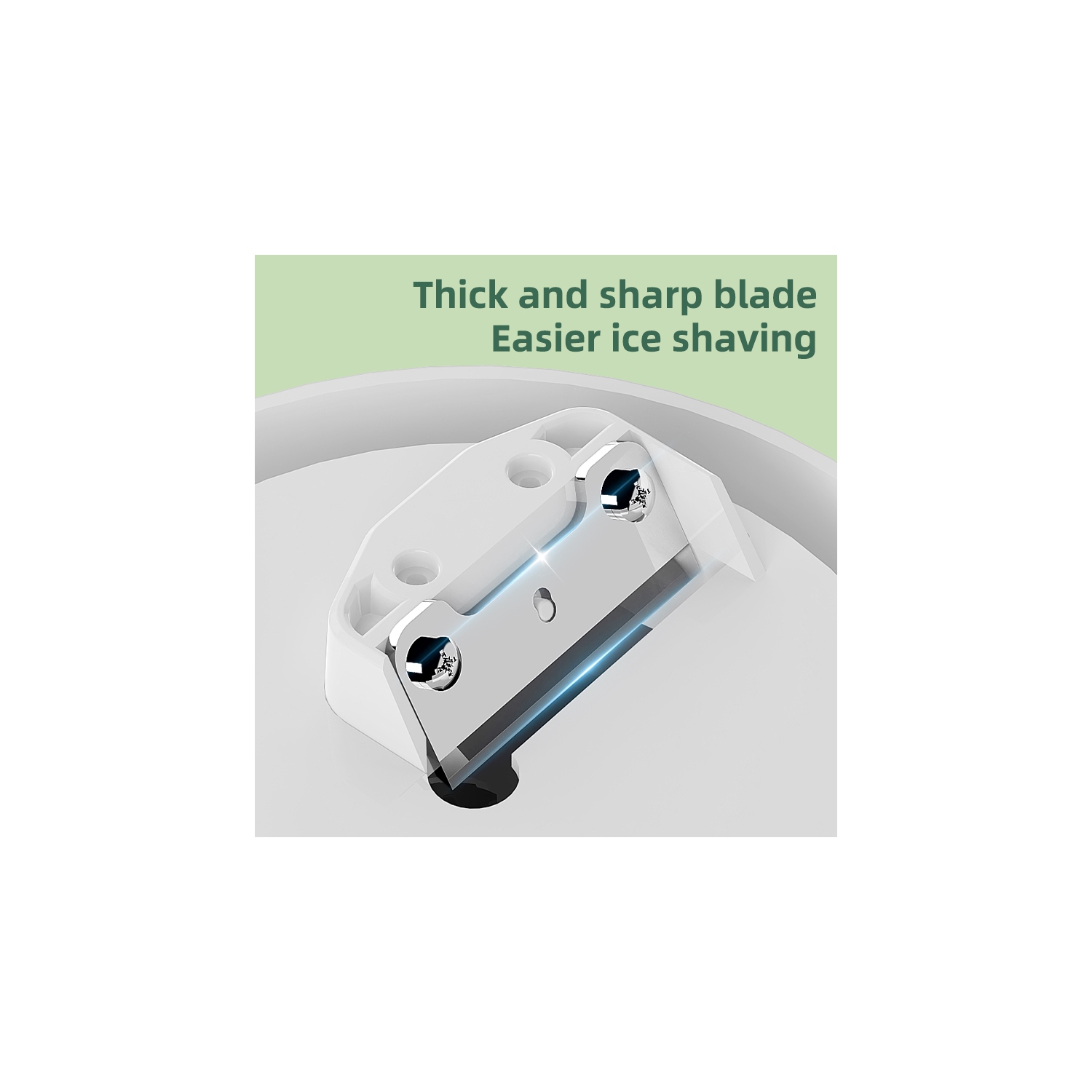 Shaved Ice, Snow Cone and Shaved Ice Machine with 2 Reusable Plastic Ice Mold Cups,for Homemade Shaved Ice, Slushies, Cocktails & More