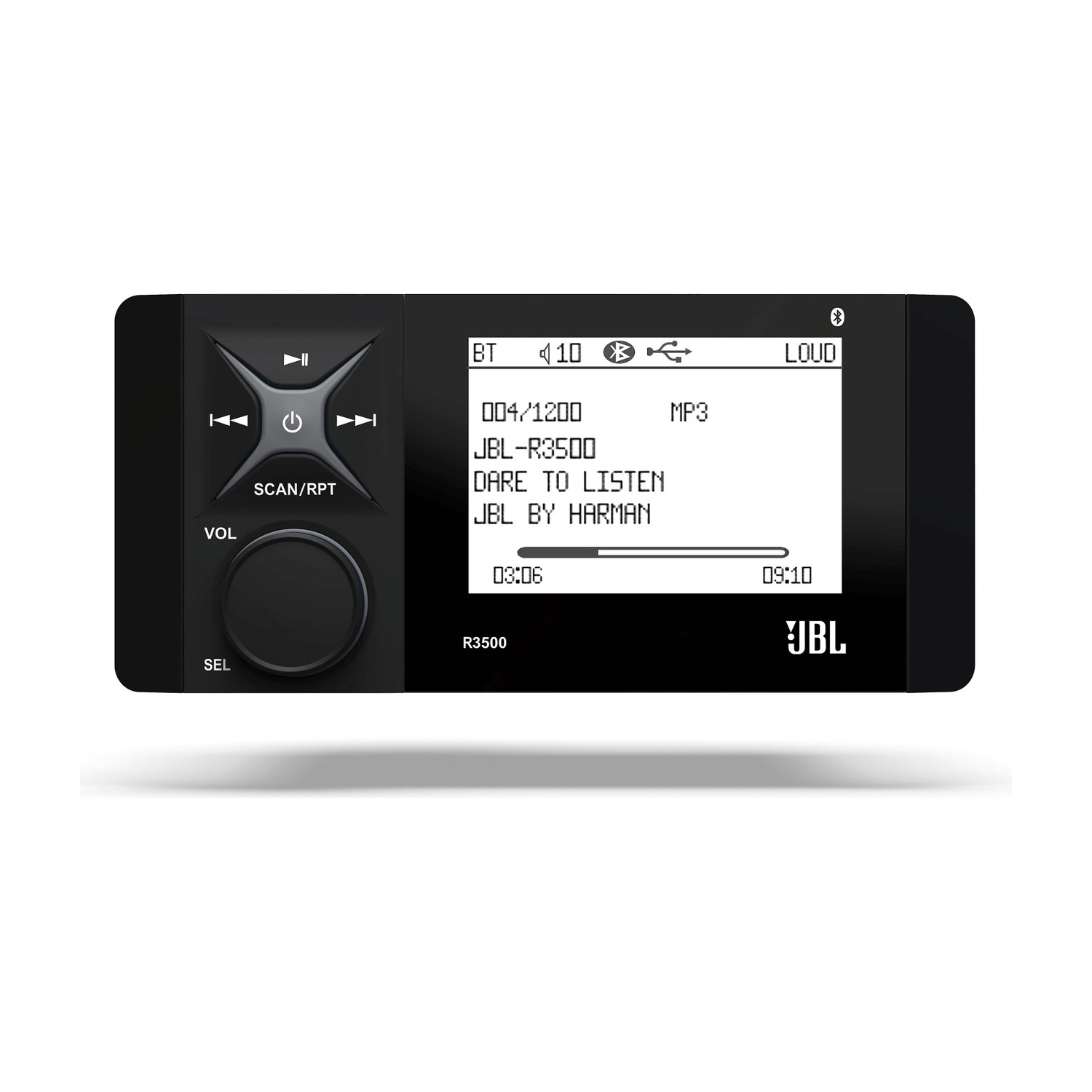 Récepteur multimédia numérique nautique R3500 Wake Series de JBL