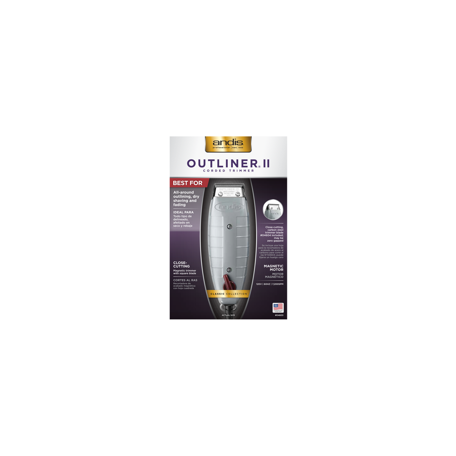 Andis Outliner II trimmer #04603