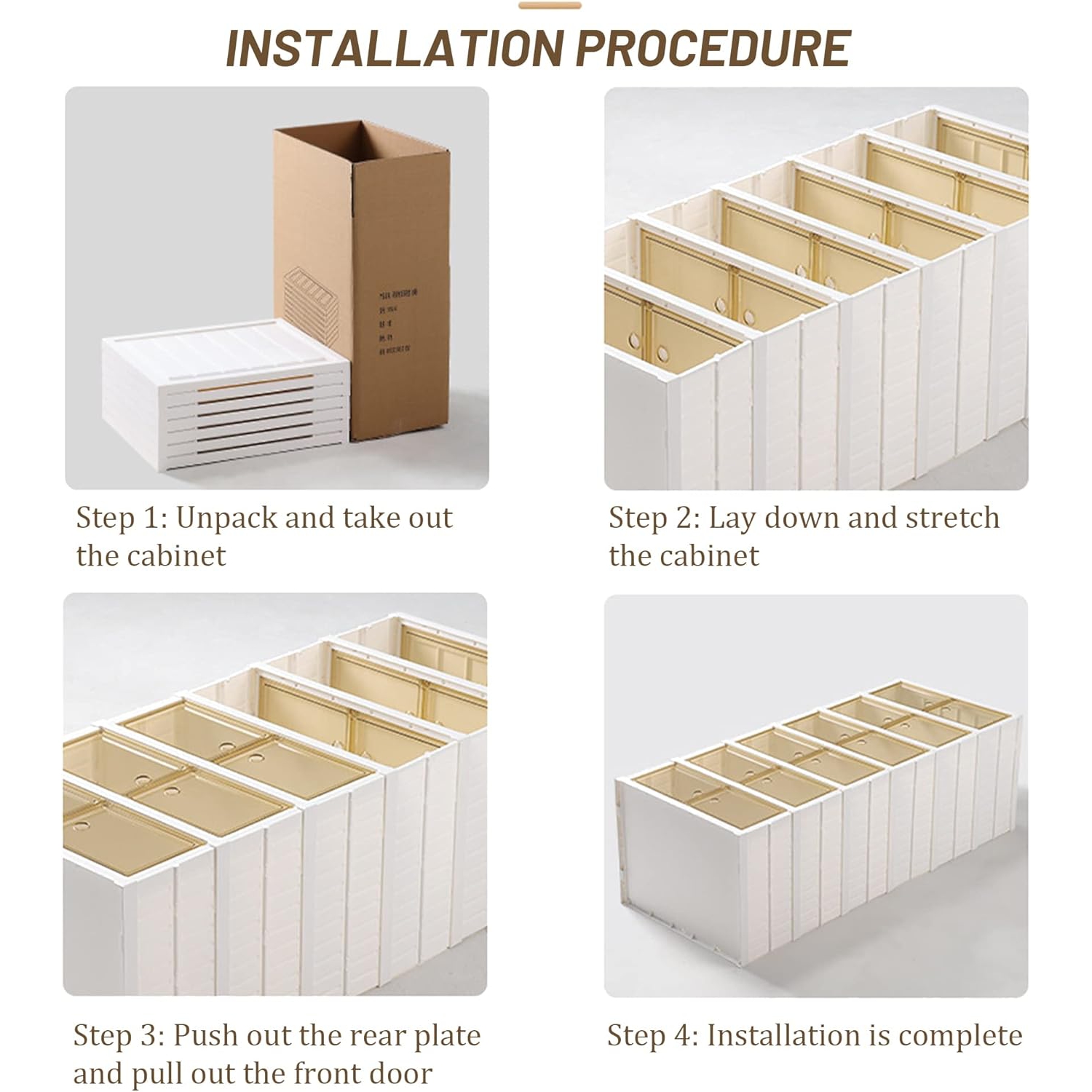 Yivke 9 Layers Foldable Shoe Rack Space-Saving Shoe Cabinet Organizer Shoe Storage Organizer Capacity Shoe Rack No Assembly Foldable Design