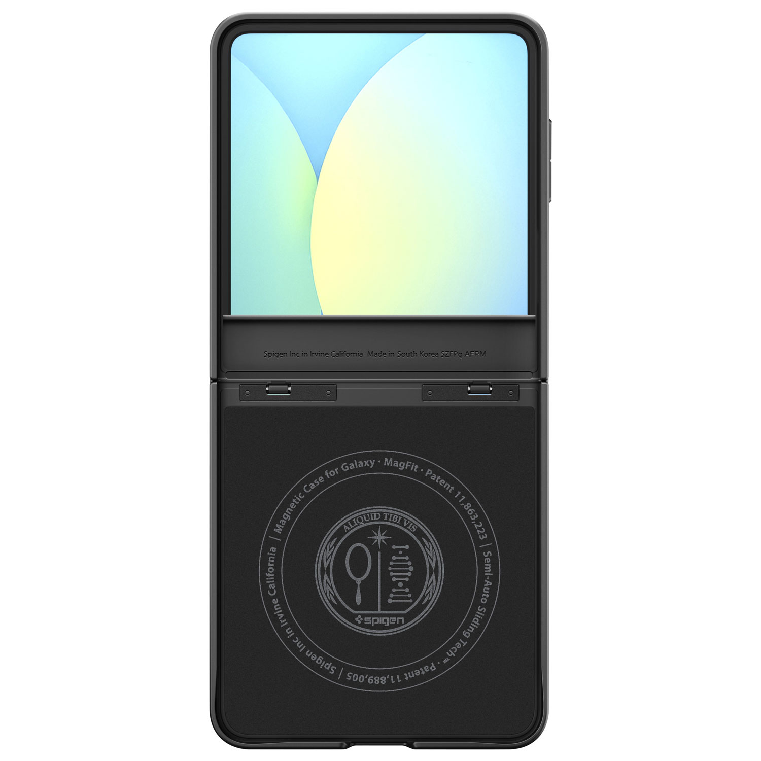 Étui Thintect Pro de Spigen pour Galaxy Z Flip7 - Noir