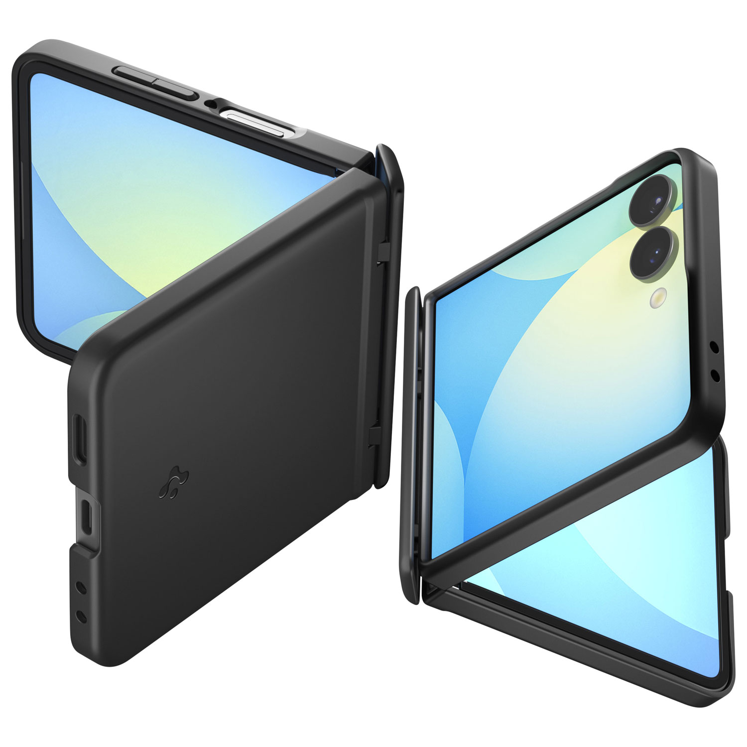 Étui Thintect Pro de Spigen pour Galaxy Z Flip7 - Noir