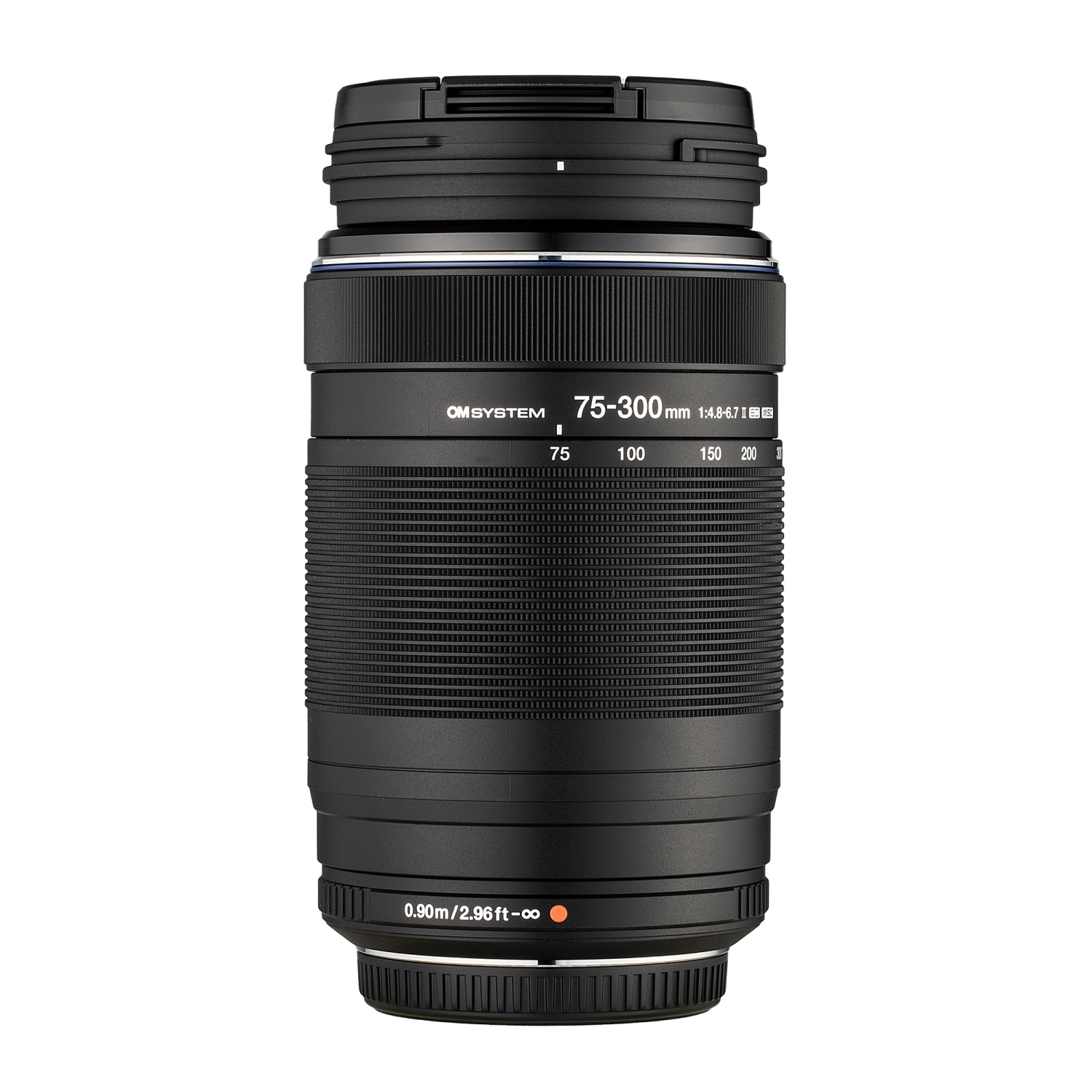 Ensemble avec objectif numérique ED 75-300&nbsp;mm f/4,8-6,7 II M.Zuiko d'Olympus