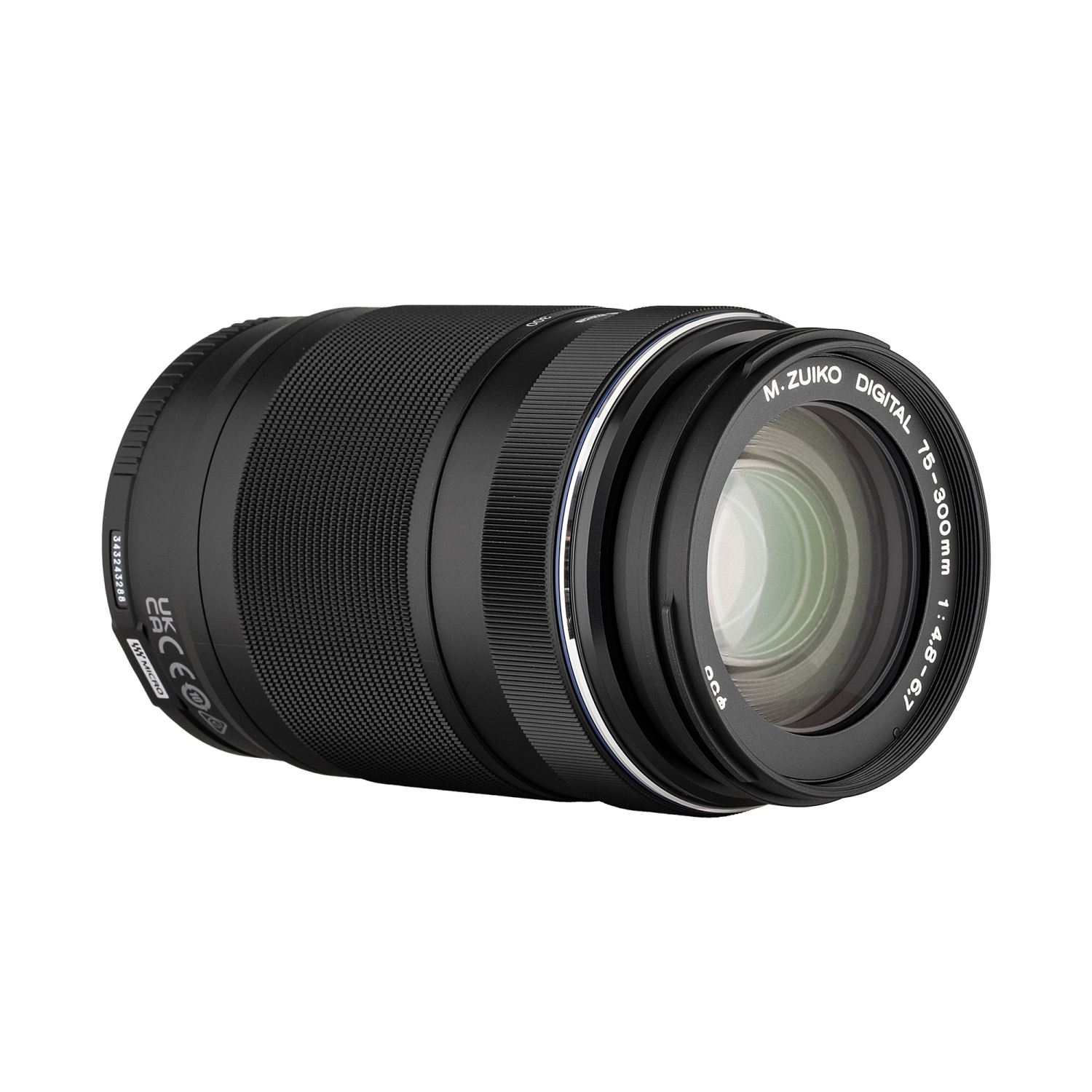 Ensemble avec objectif numérique ED 75-300&nbsp;mm f/4,8-6,7 II M.Zuiko d'Olympus